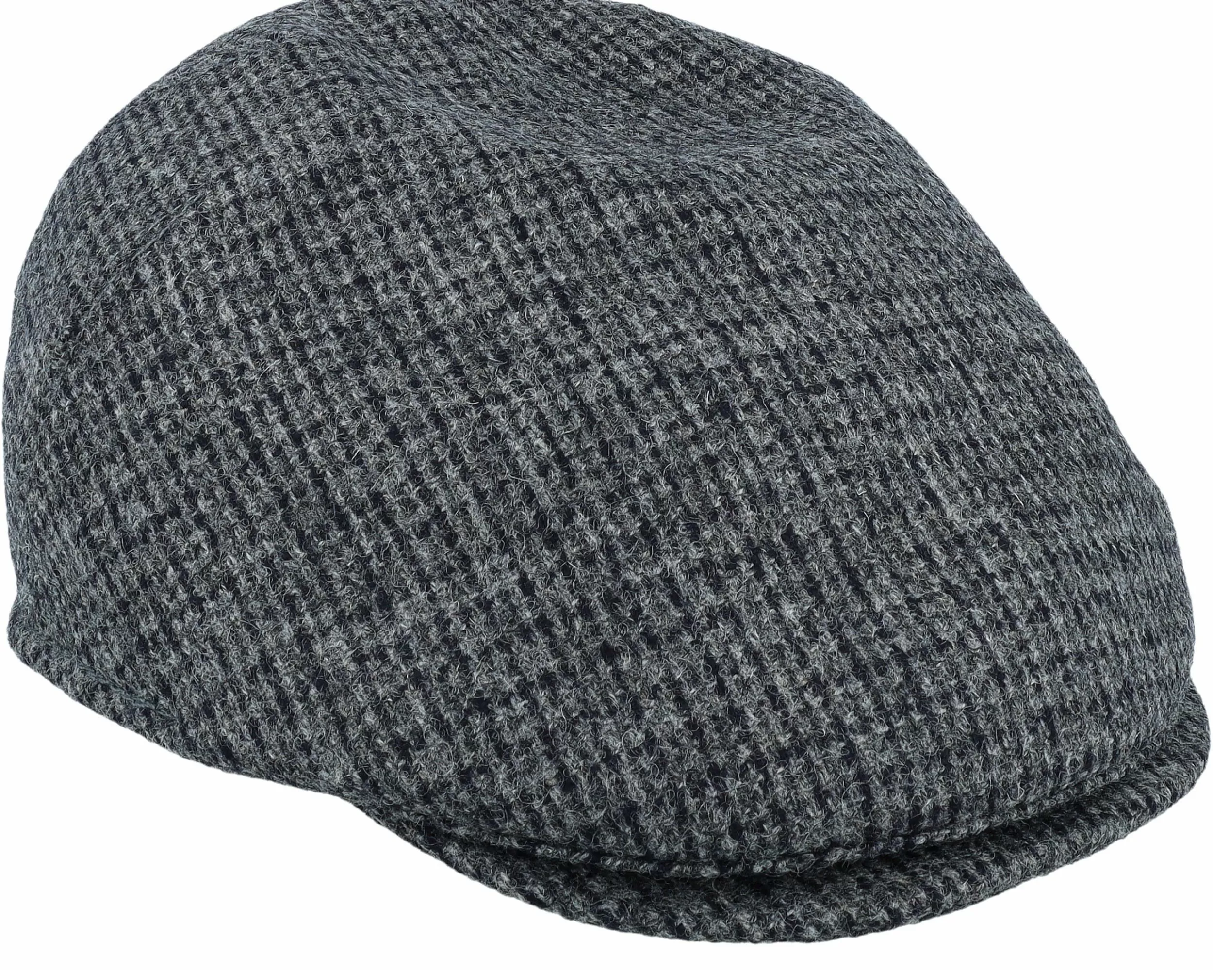 Mayser Sidney Plus Amaro Grey Flat Cap - -Unisex Flat Caps