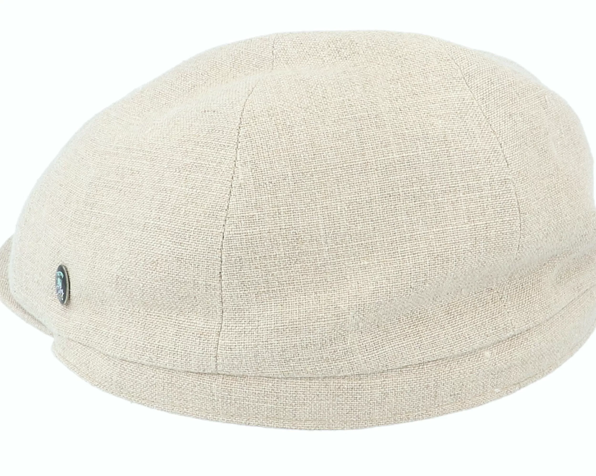 City Sport Sixpence S21 Stripe Khaki Flat Cap - -Unisex Flat Caps