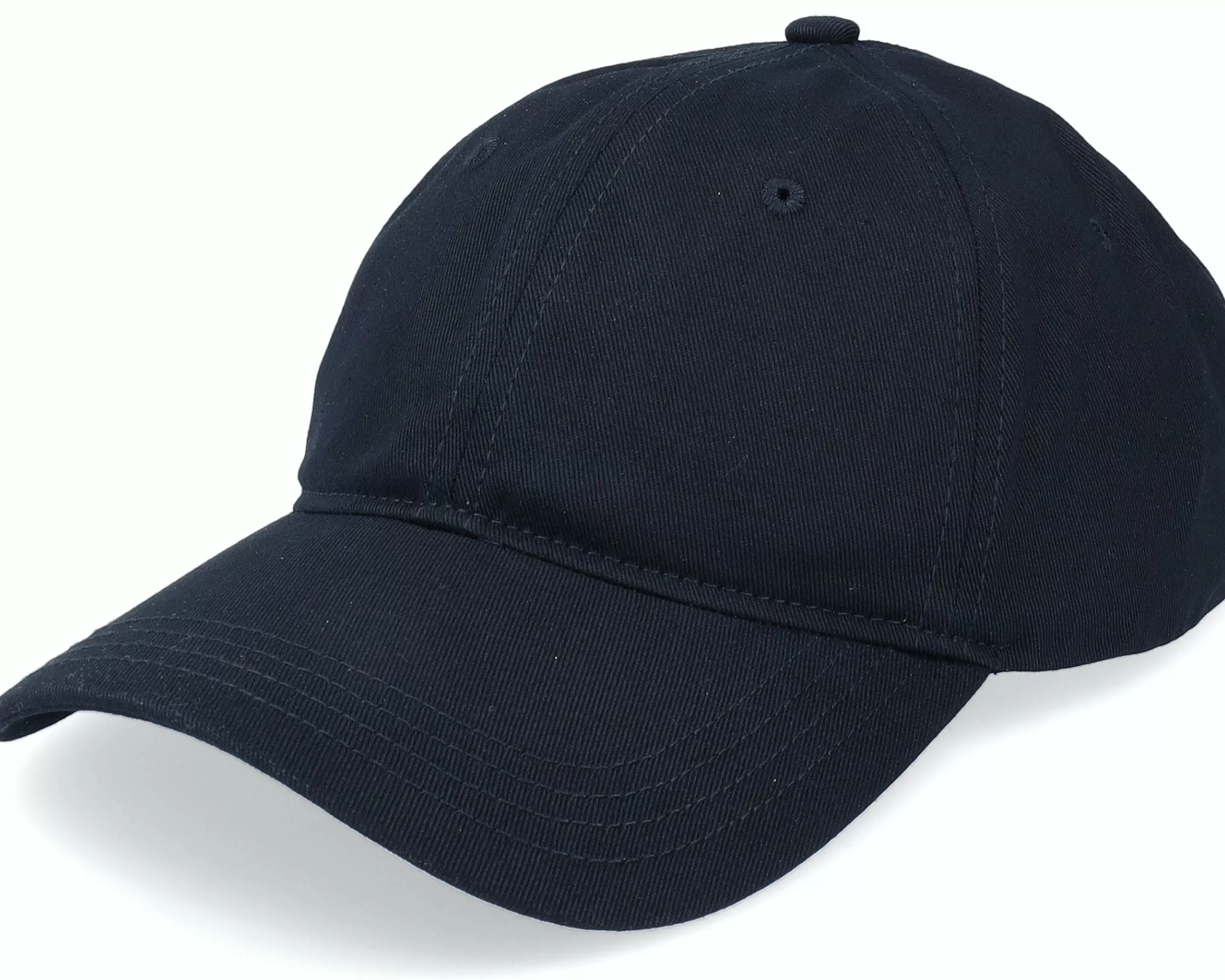 Lacoste Small Side Logo Pu Strap Black Dad Cap - -Unisex Dad Cap