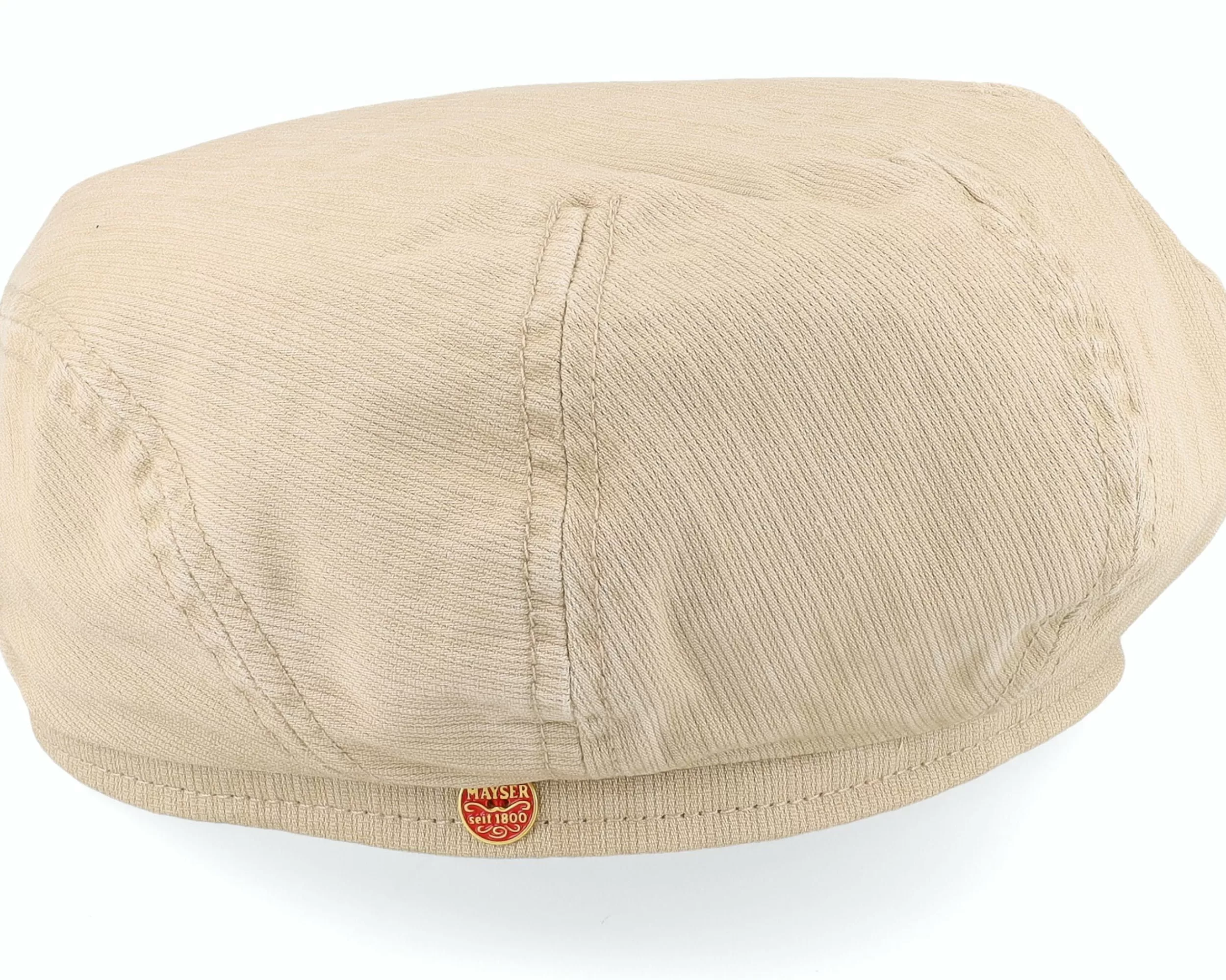 Mayser Softcap Outdoor Sand Flat Cap - -Unisex Flat Caps