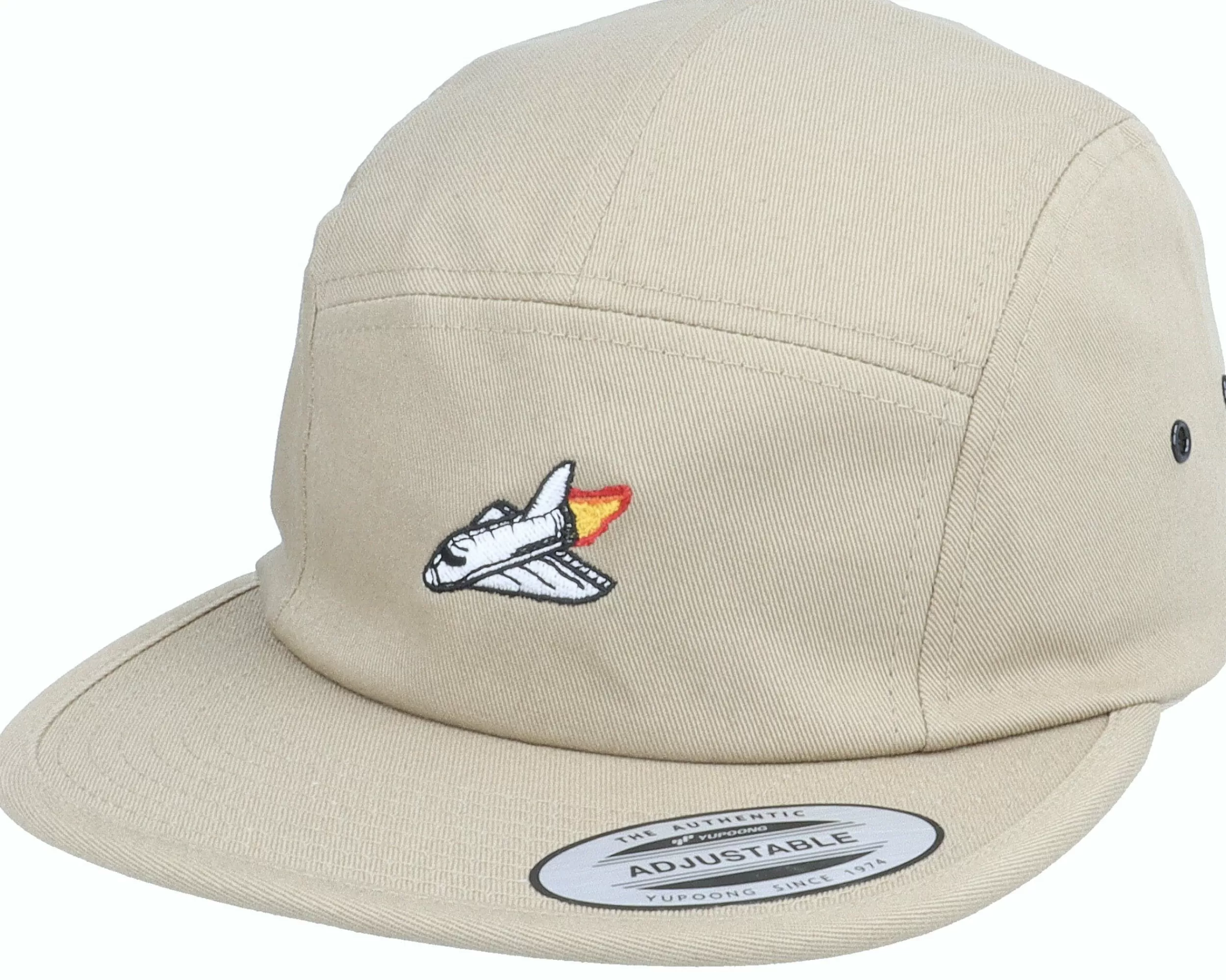 Abducted Spacecraft Khaki 5-Panel - -Unisex 5-Panel