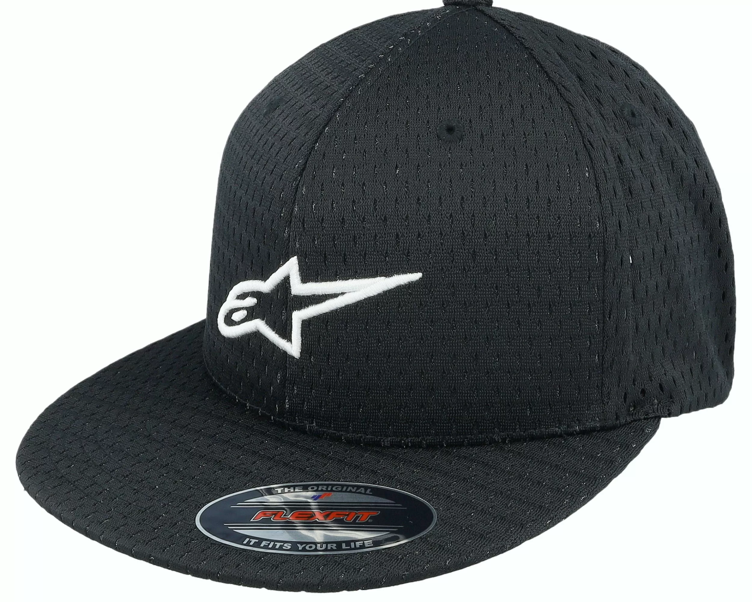 Alpinestars Sprint Mesh Hat Black/White Fitted - -Unisex Fitted