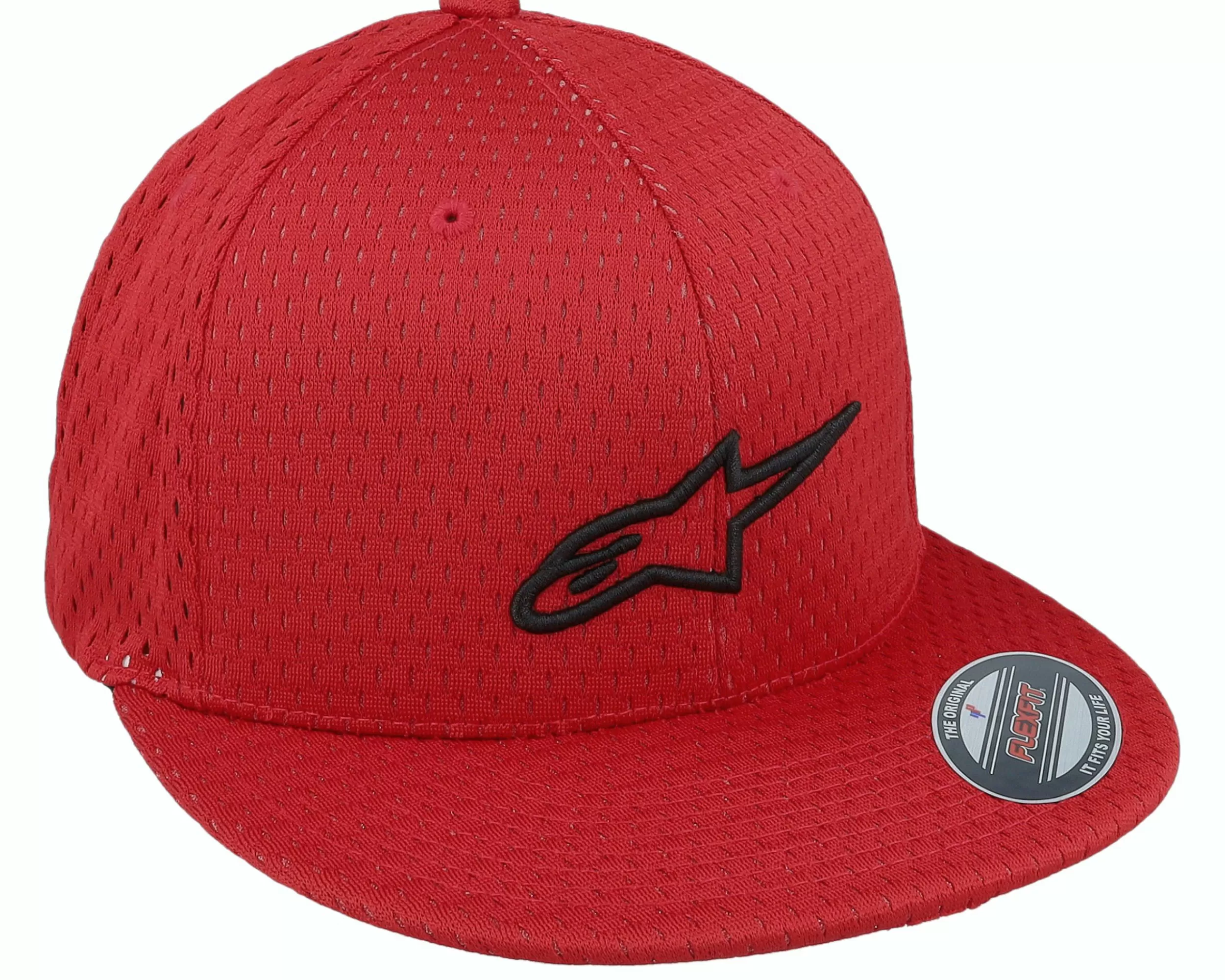 Alpinestars Sprint Mesh Hat Red/Black Fitted - -Unisex Fitted