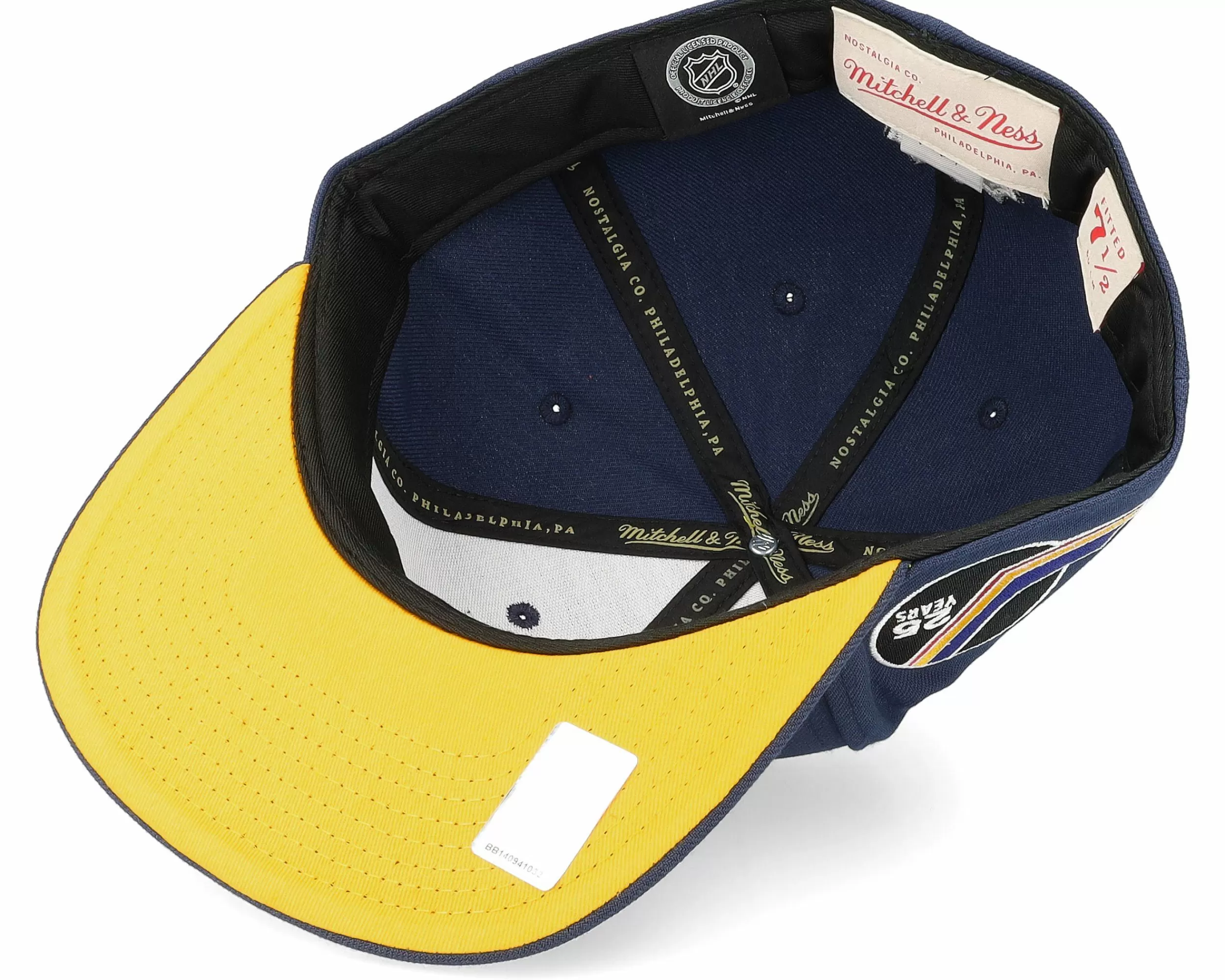 Mitchell & Ness St. Louis Blues Vintage Blue Fitted - -Unisex Fitted