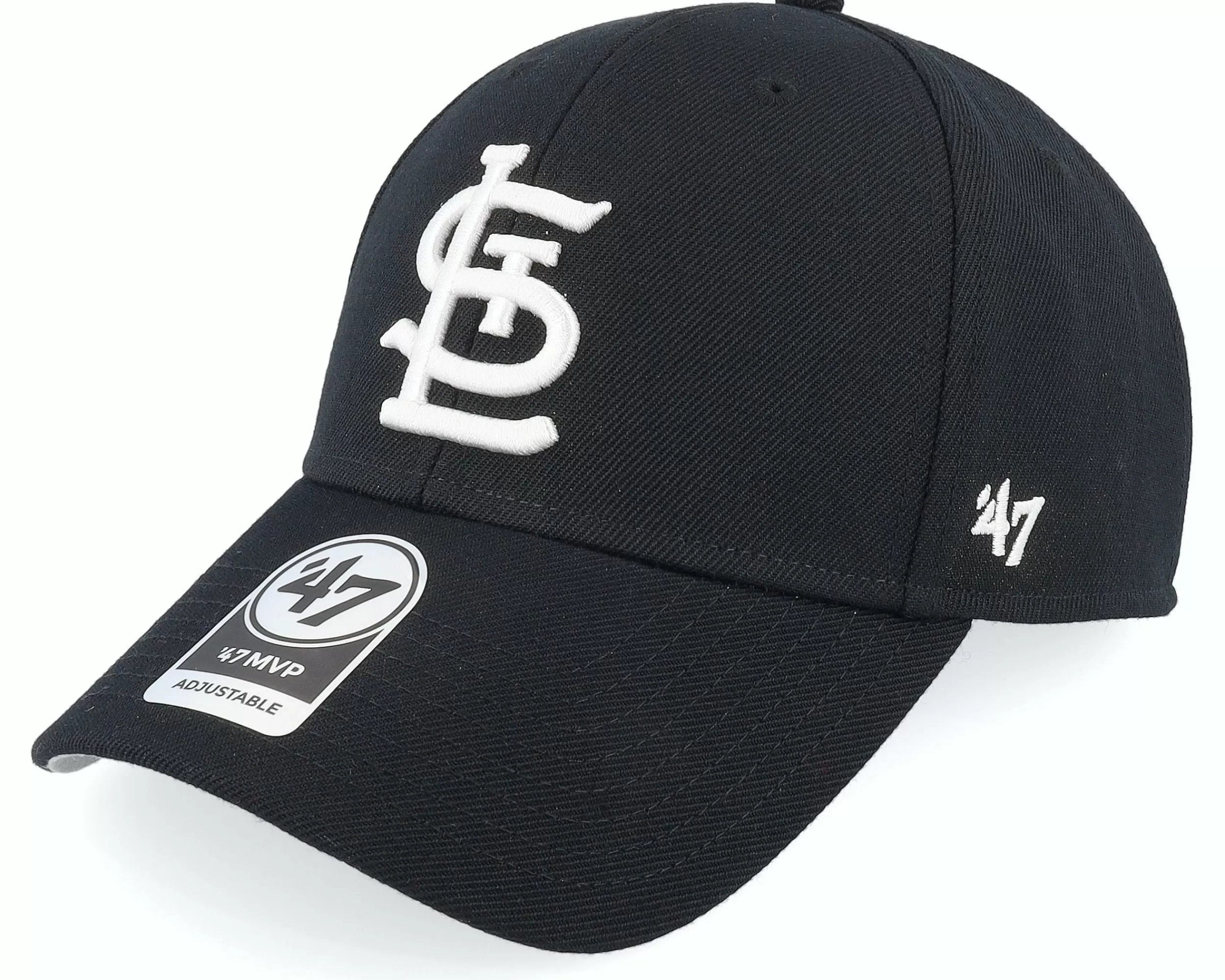 47 Brand St. Louis Cardinals Mlb Mvp Black - -Unisex Adjustable