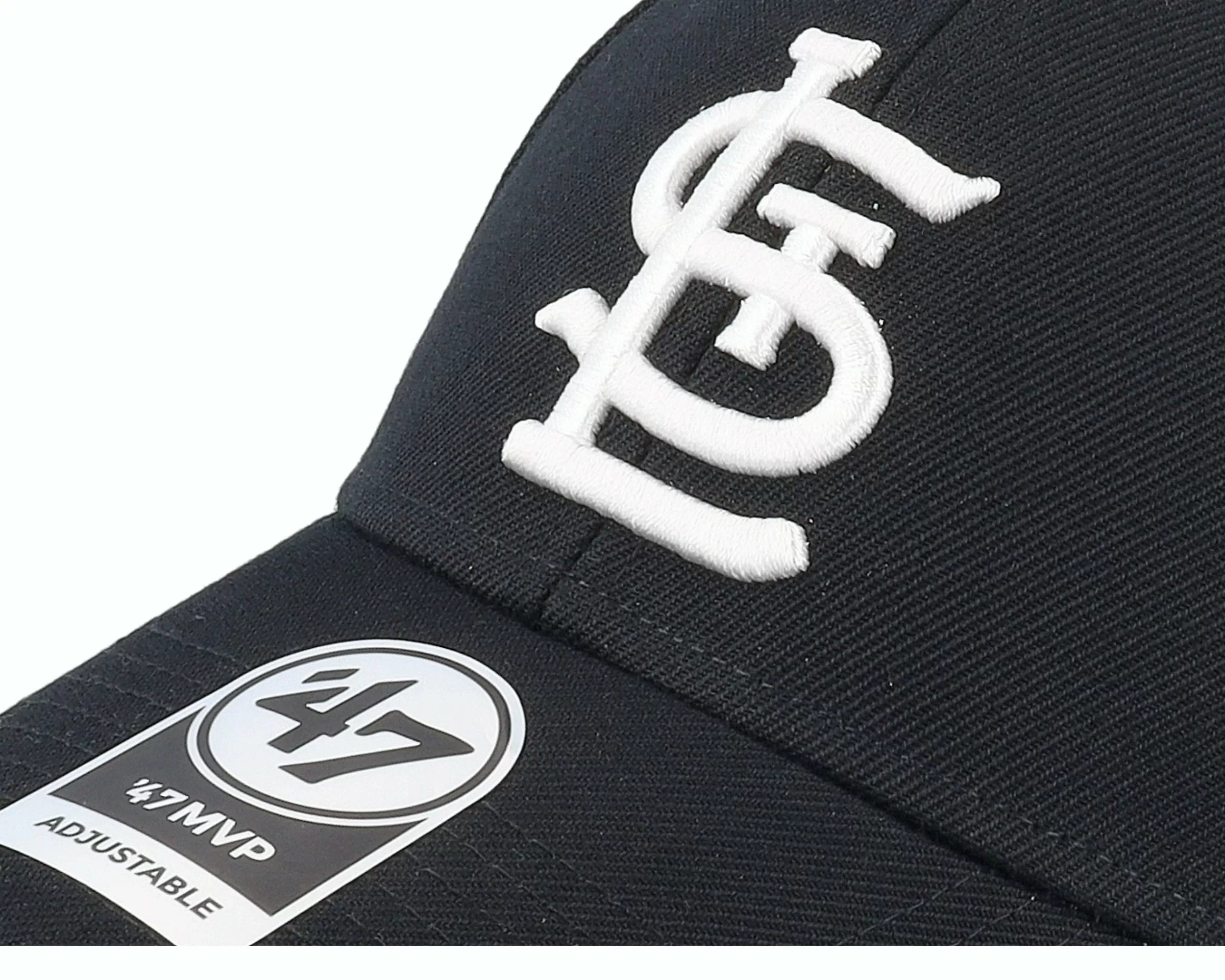 47 Brand St. Louis Cardinals Mlb Mvp Black - -Unisex Adjustable