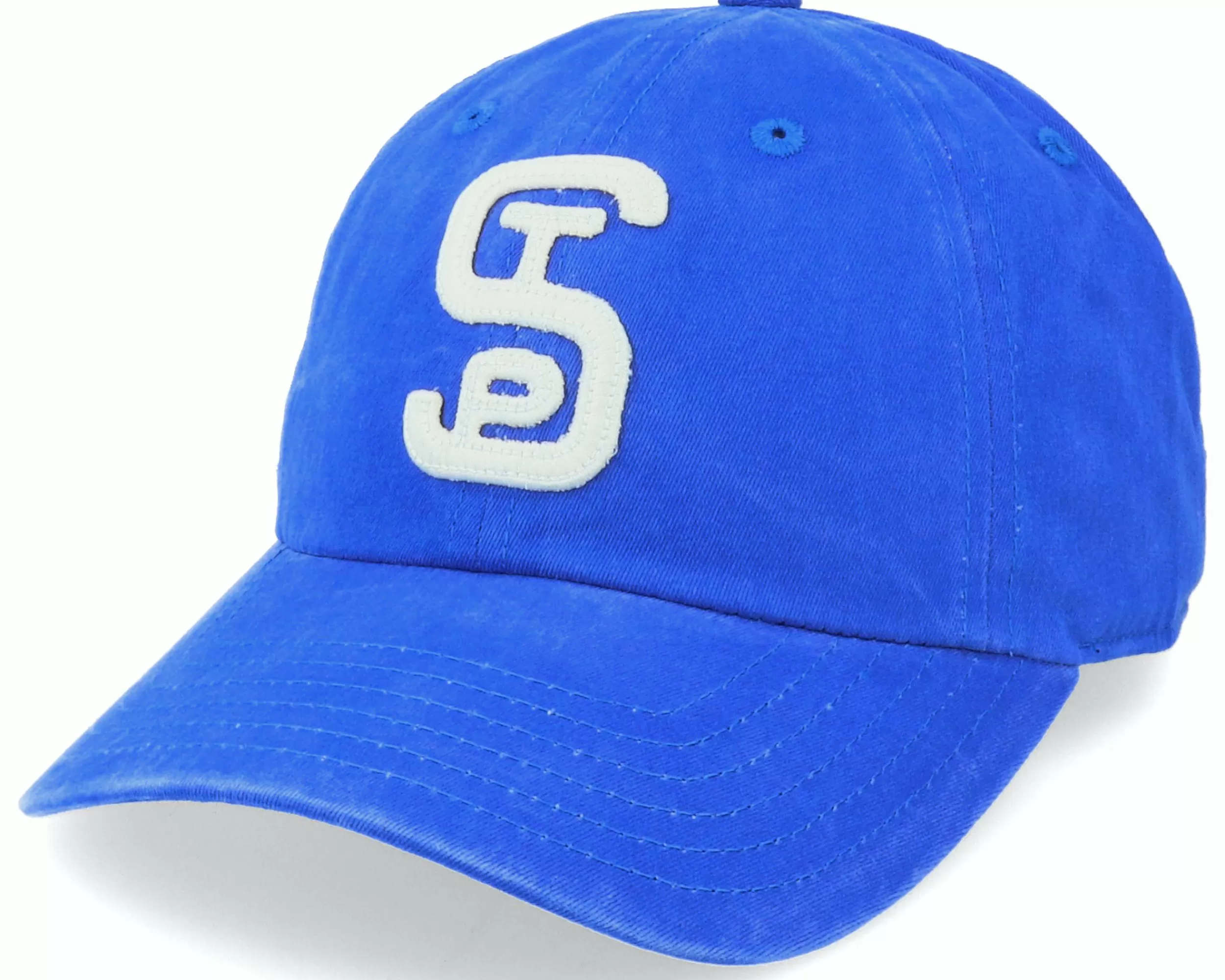 American Needle St Paul Saints Archive Deep Royal Dad Cap - -Unisex Dad Cap