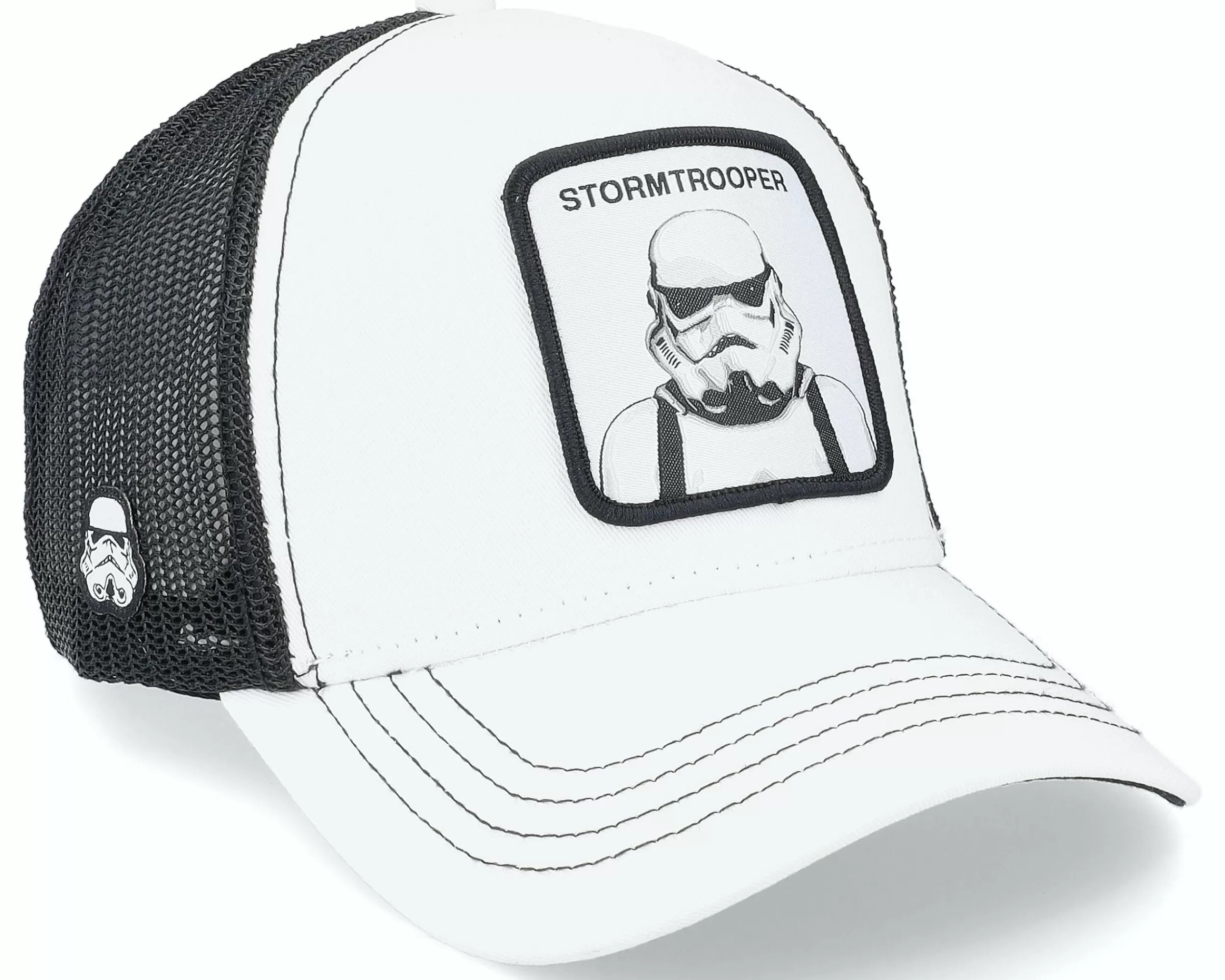 Capslab Star Wars Stormtrooper White/Black Trucker - -Unisex Trucker