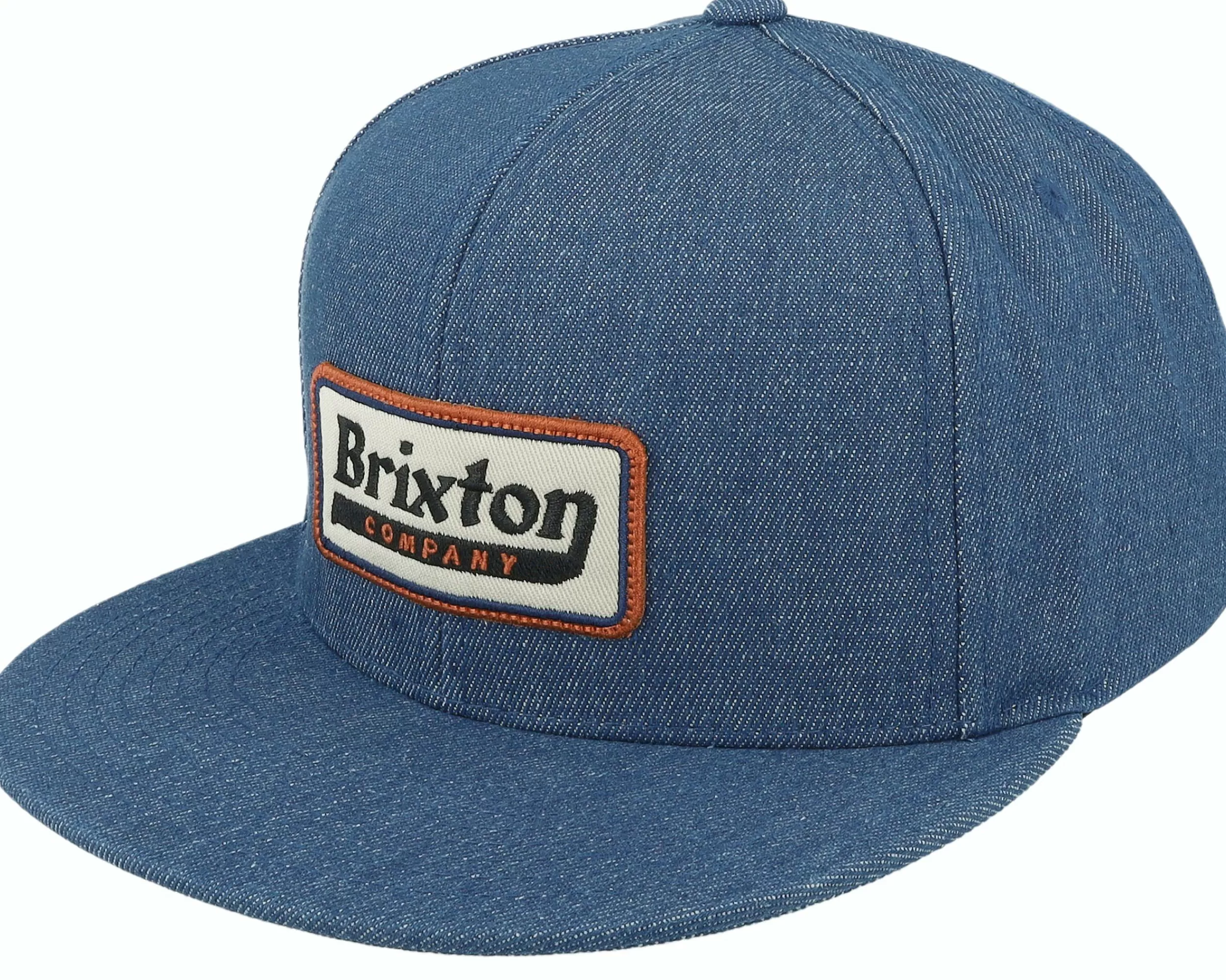 Brixton Steadfast Denim Snapback - -Unisex Snapback