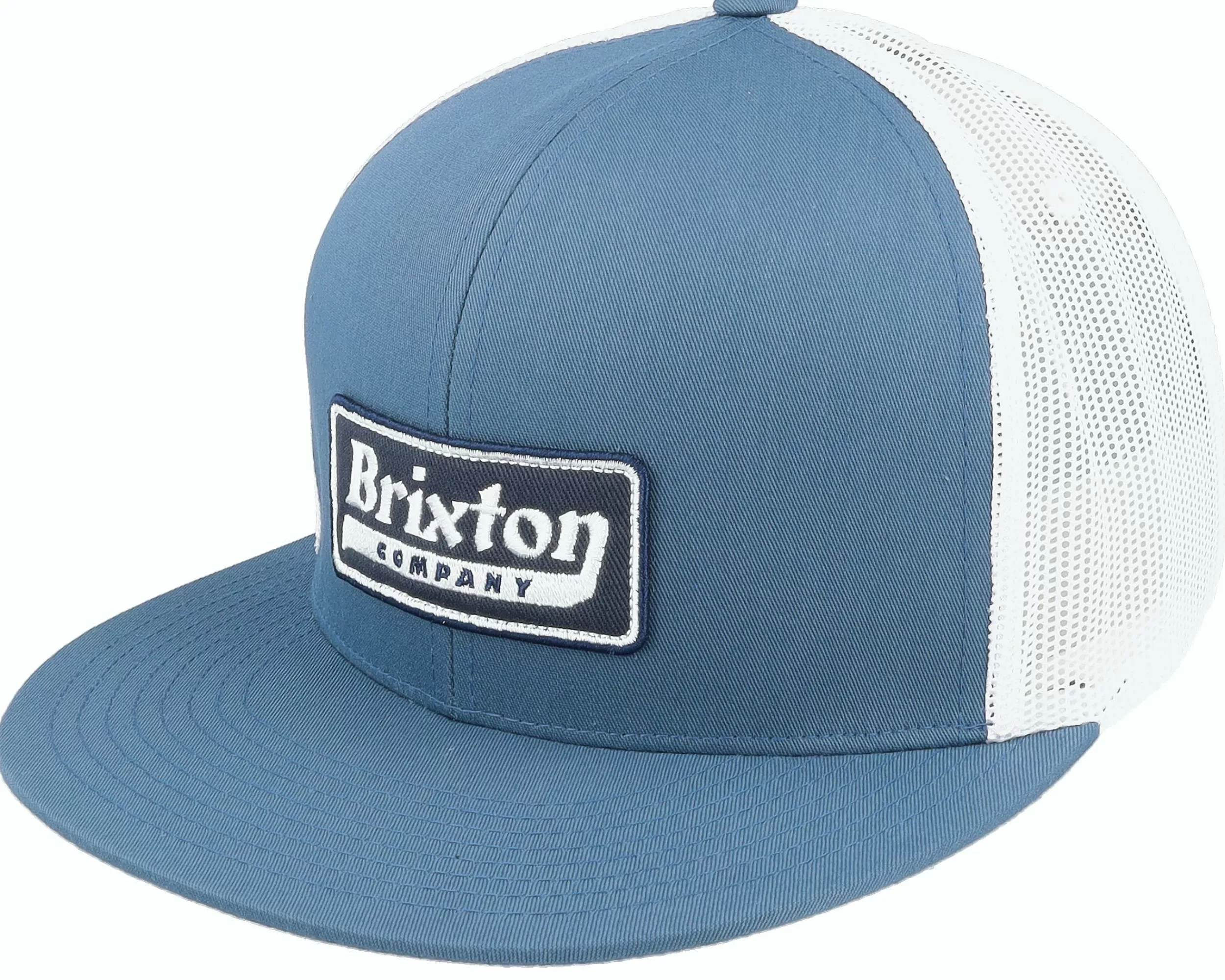 Brixton Steadfast Pacific Blue/White Trucker - -Unisex Trucker