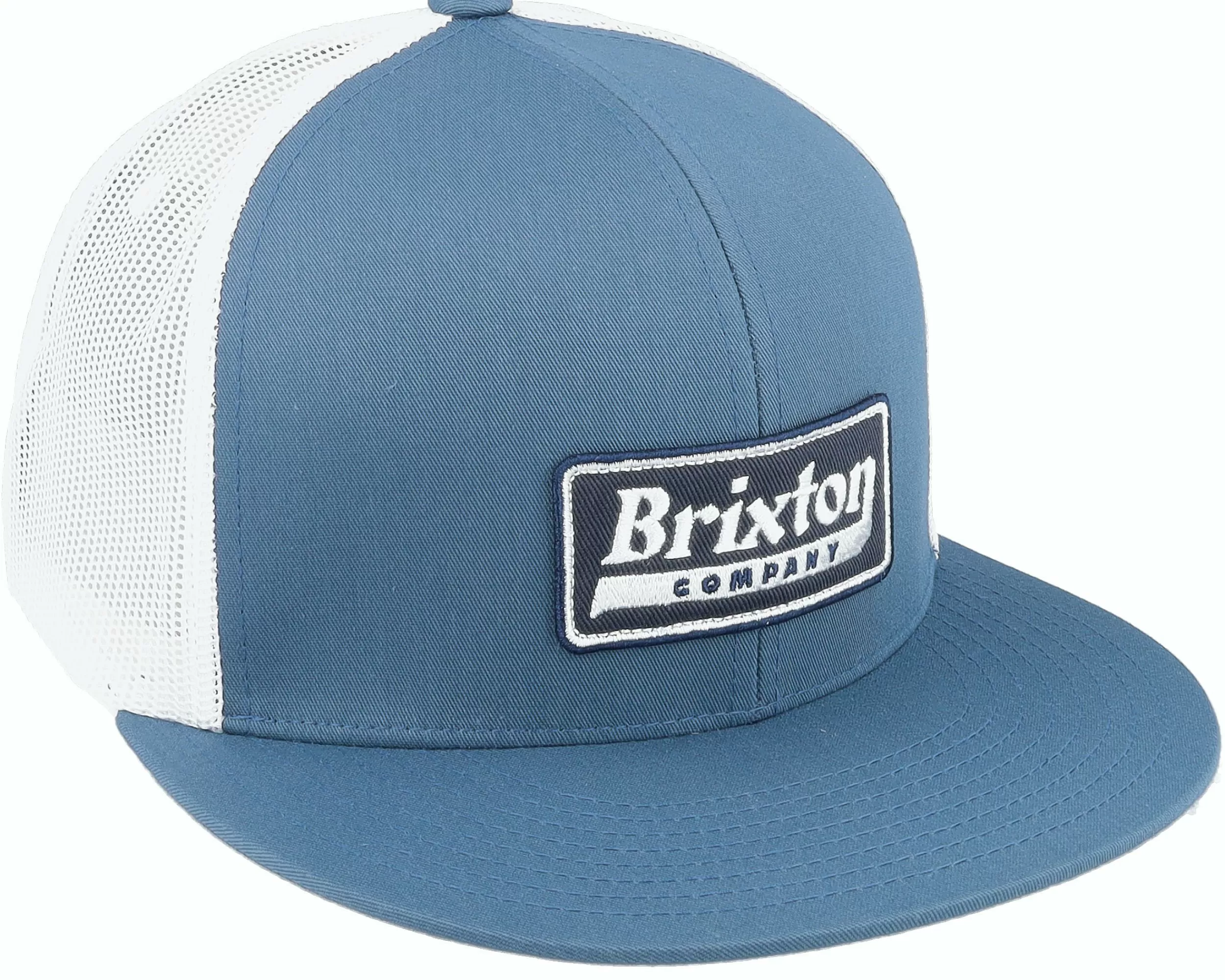 Brixton Steadfast Pacific Blue/White Trucker - -Unisex Trucker