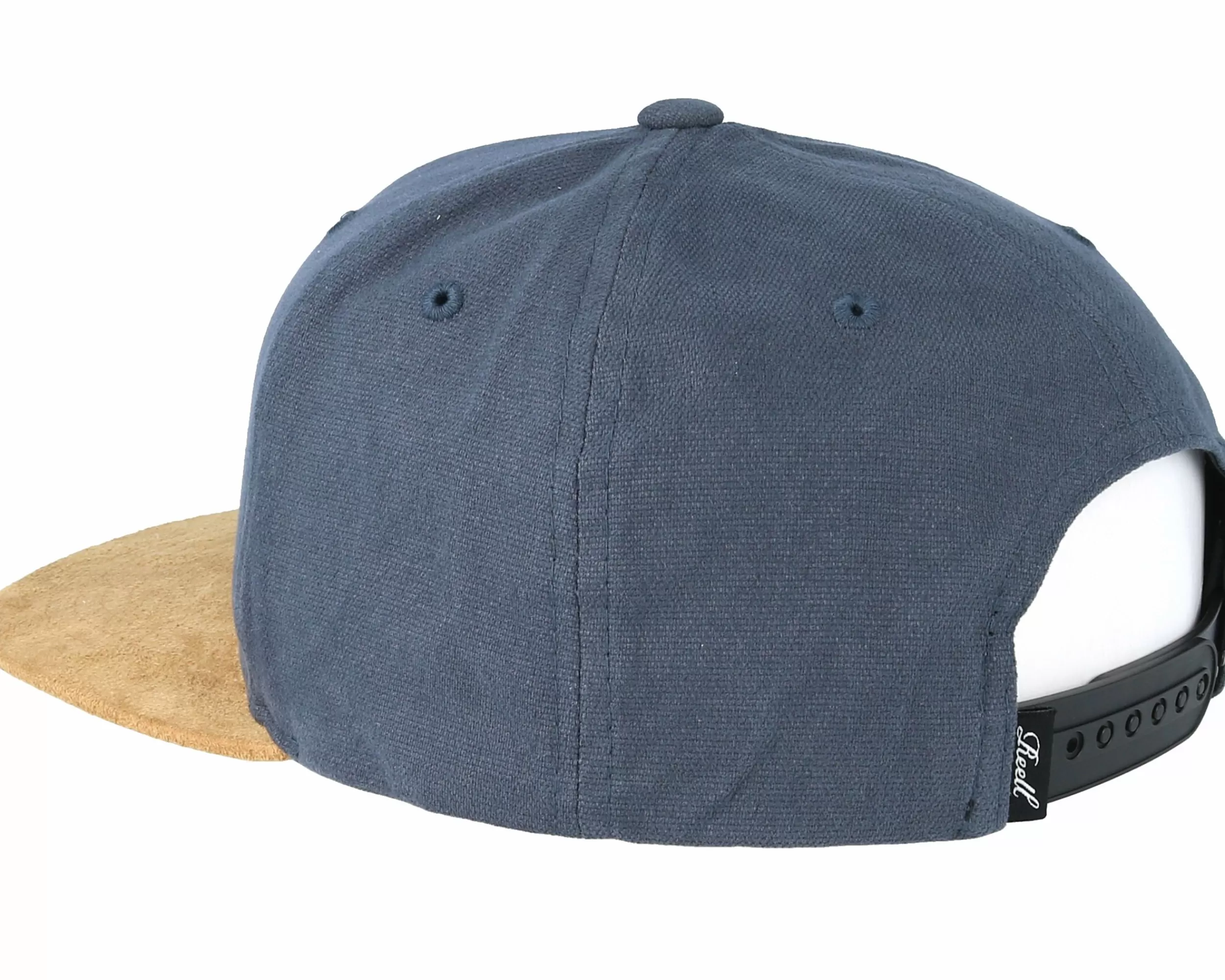 Reell Suede Charcoal/Brown Snapback - -Unisex Snapback