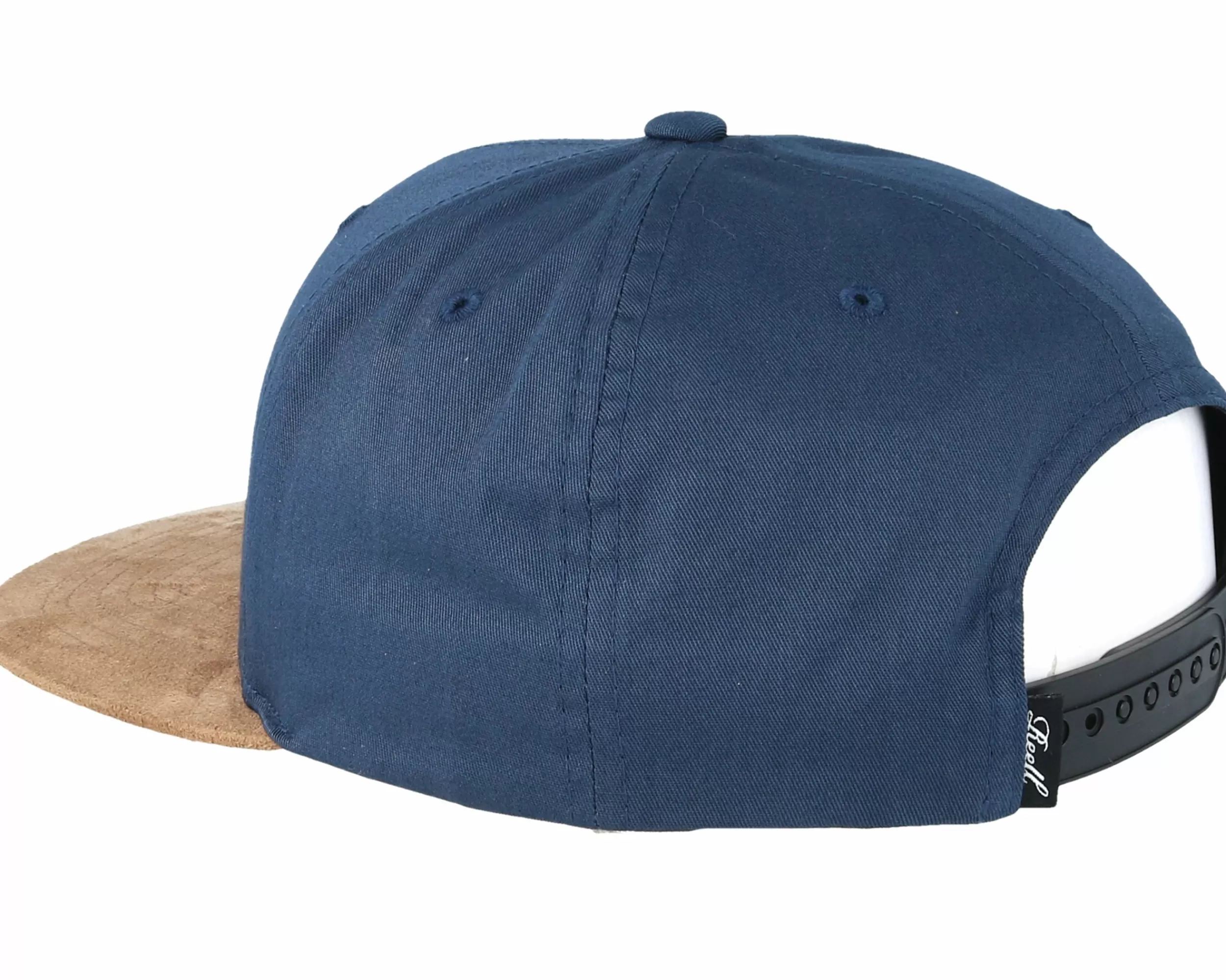 Reell Suede Navy Snapback - -Unisex Snapback