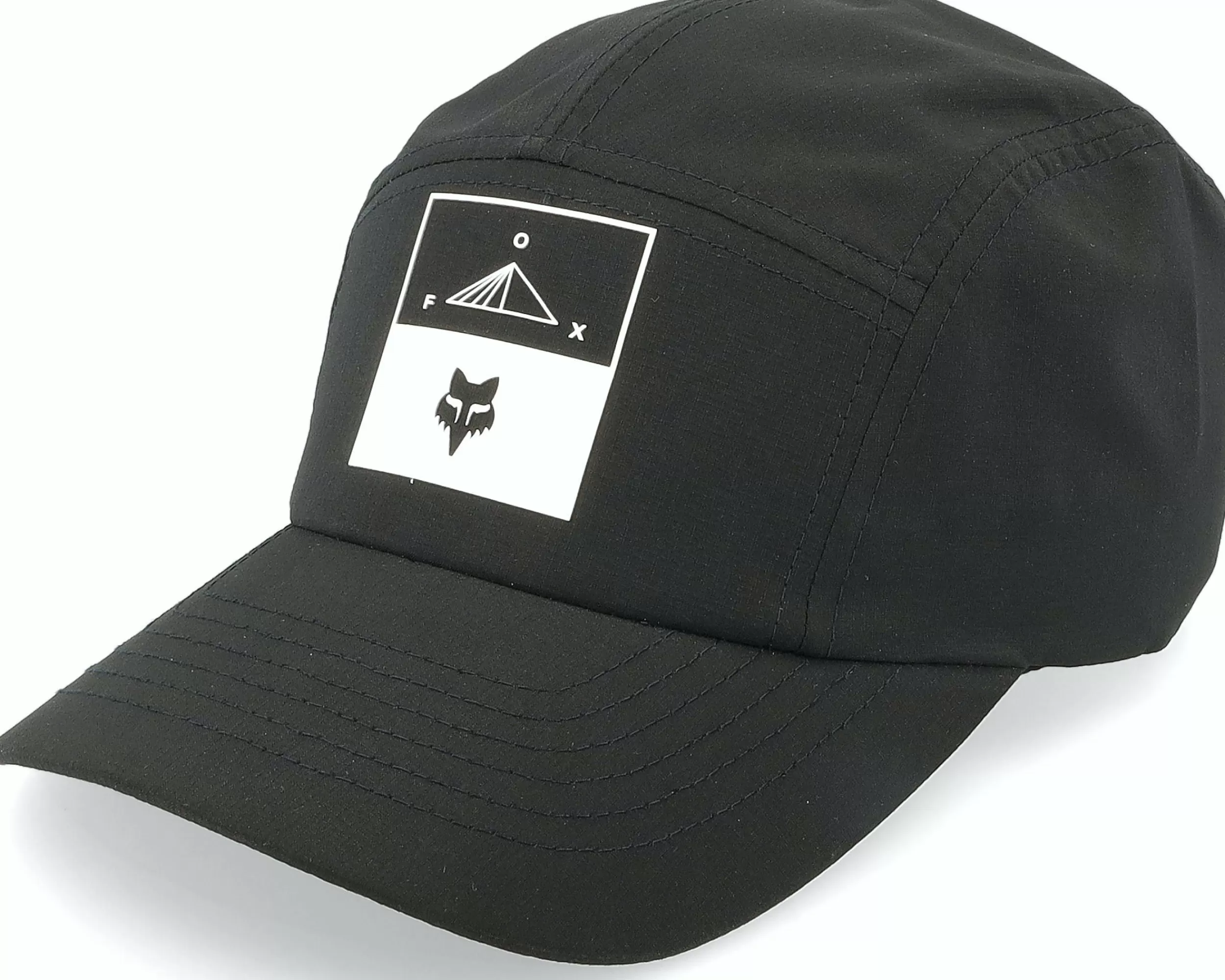 Fox Summit Camper Black 5-Panel - -Unisex 5-Panel