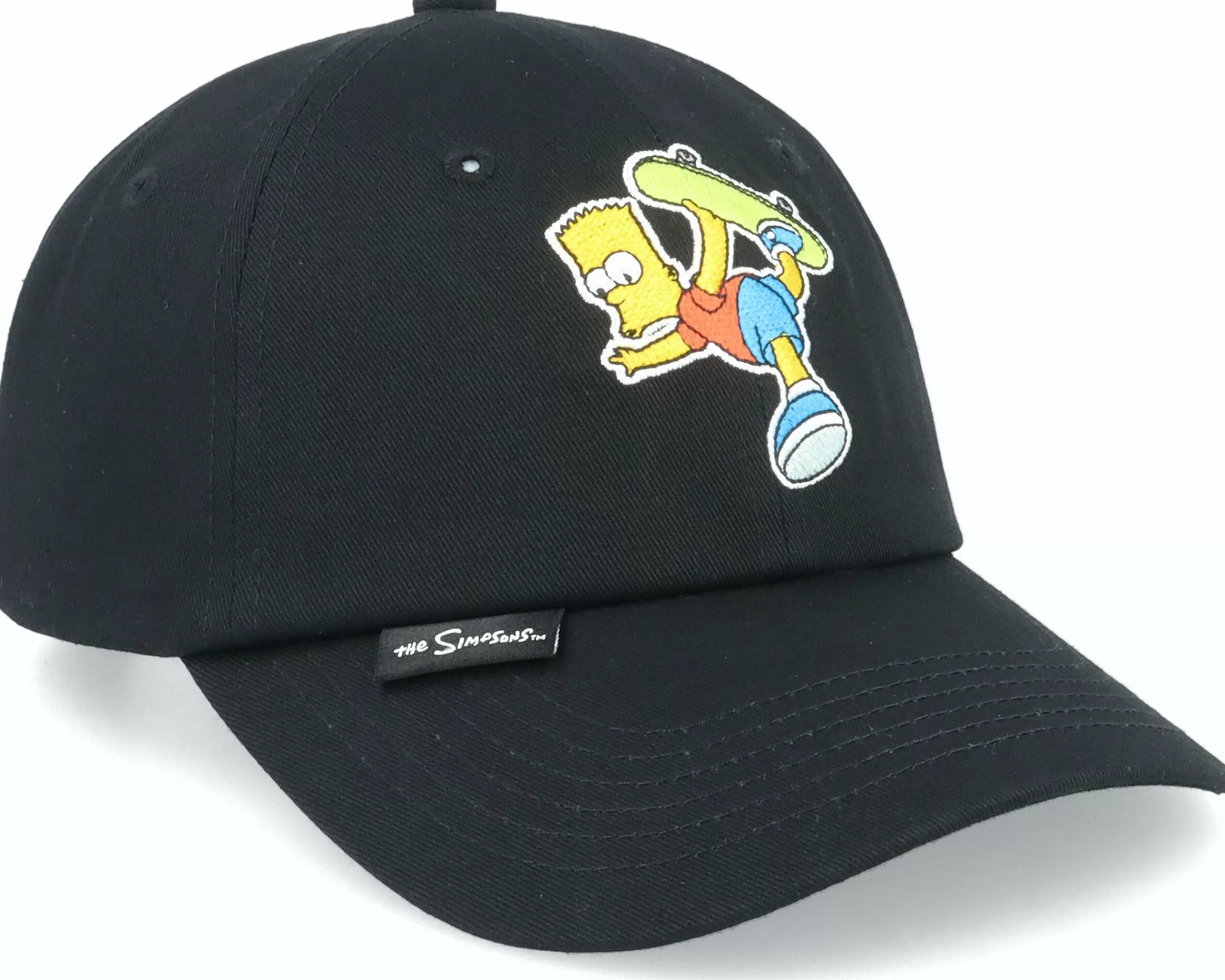 Herschel Sylas Classics Bart Simpson Black Dad Cap - -Unisex Dad Cap