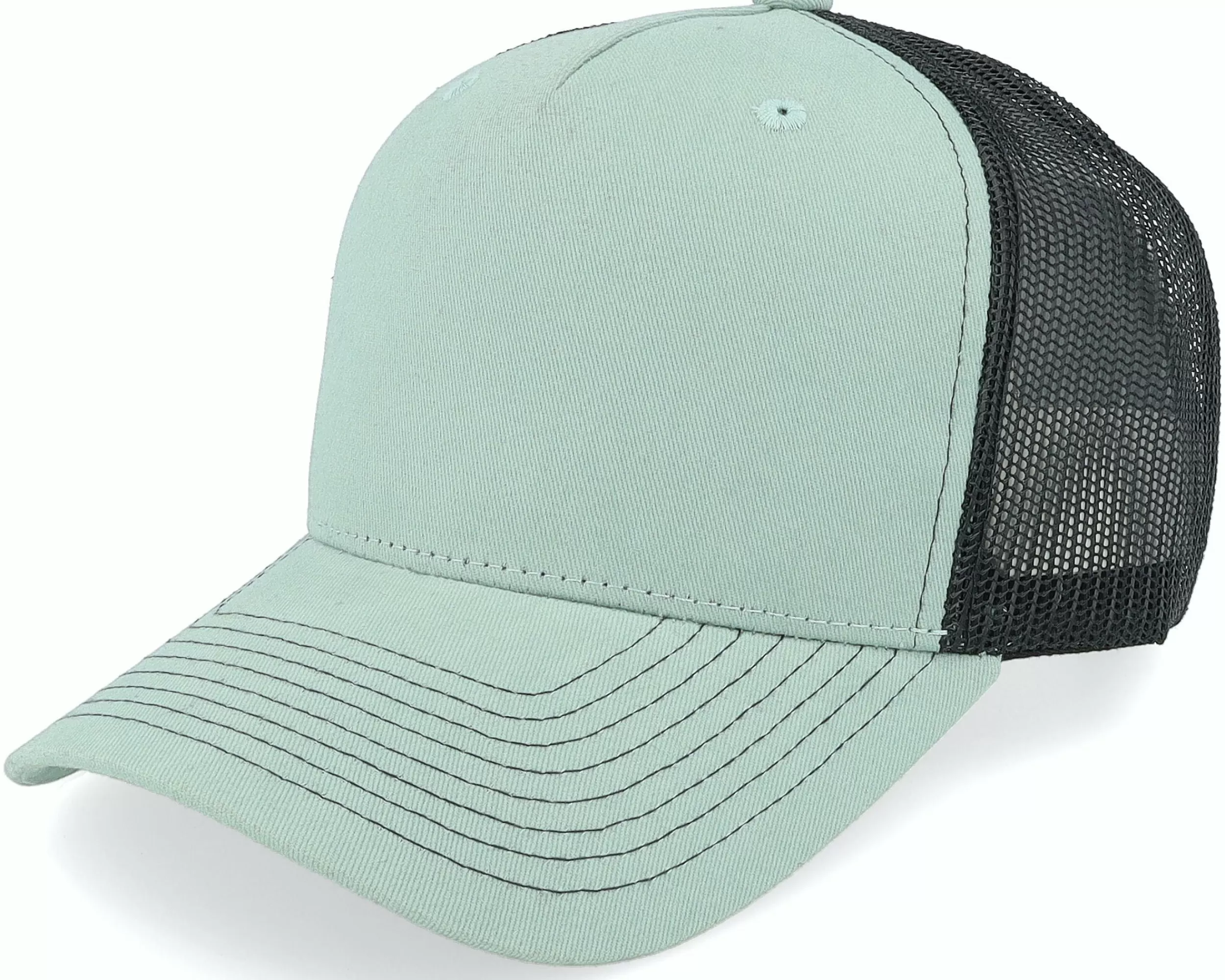 Equip Teal Green/Black A-Frame Trucker - -Unisex Trucker