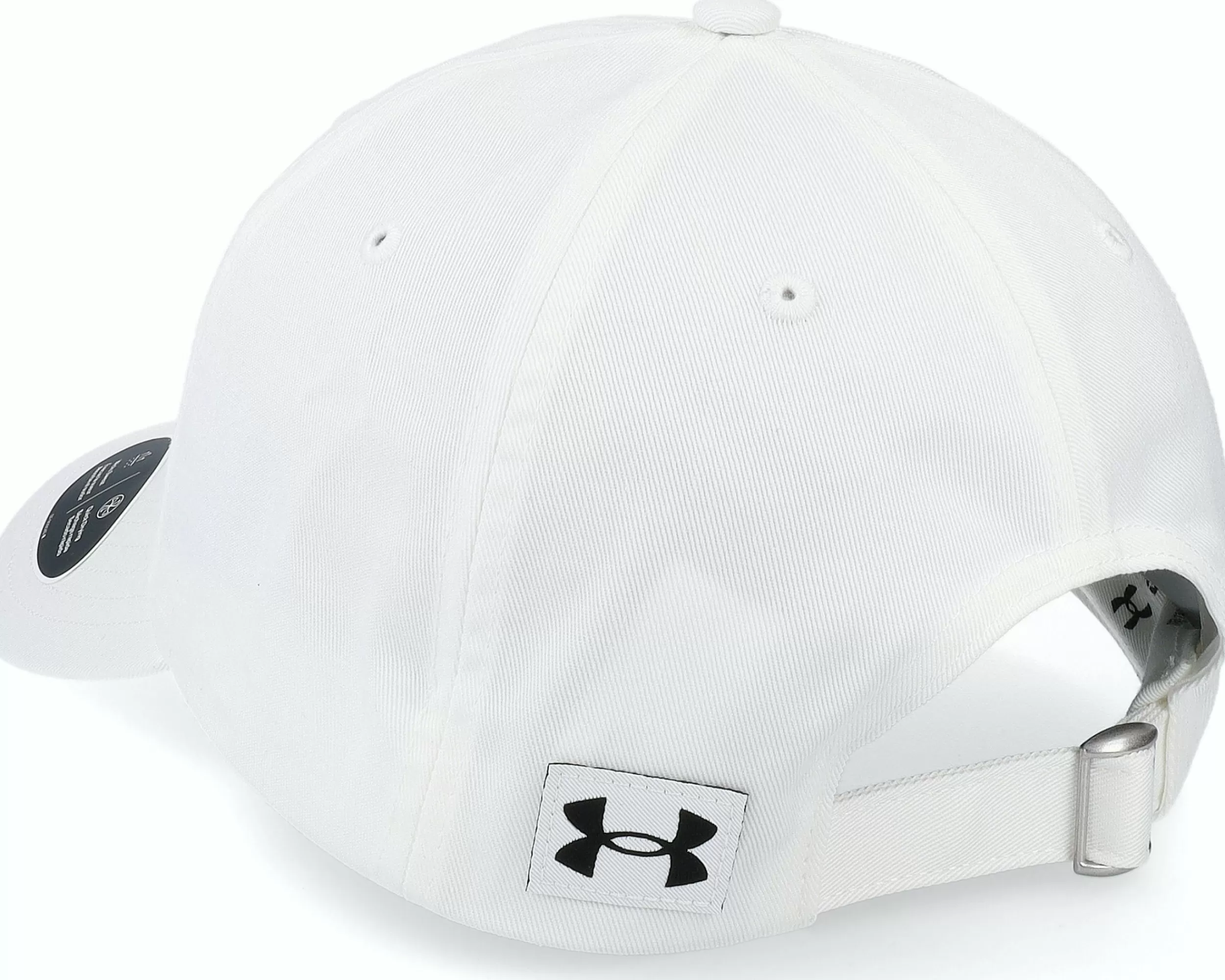 Under Armour Team Blank Chino White Dad Cap - -Unisex Dad Cap