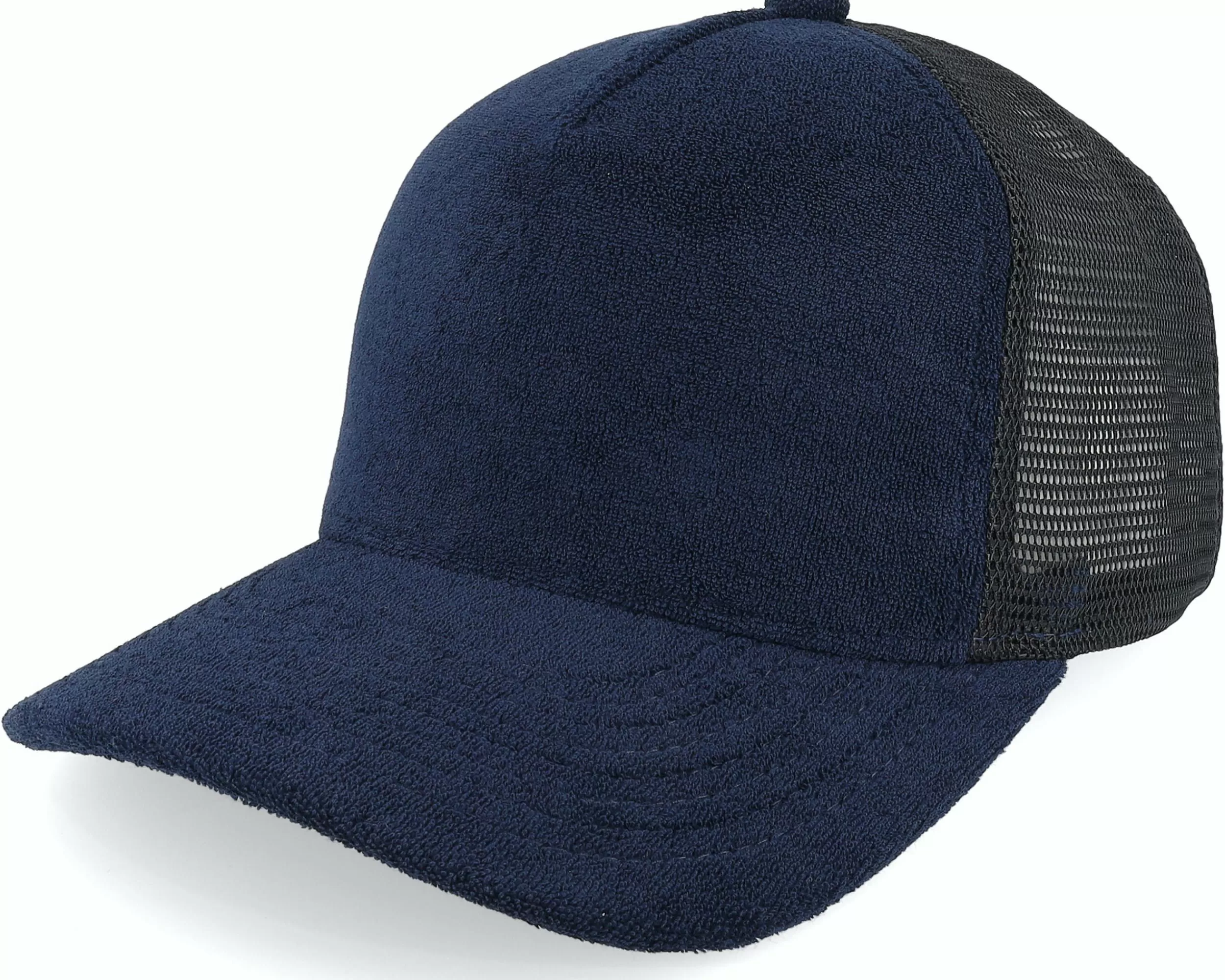 Equip Terry Navy/Black A-Frame Trucker - -Unisex Trucker