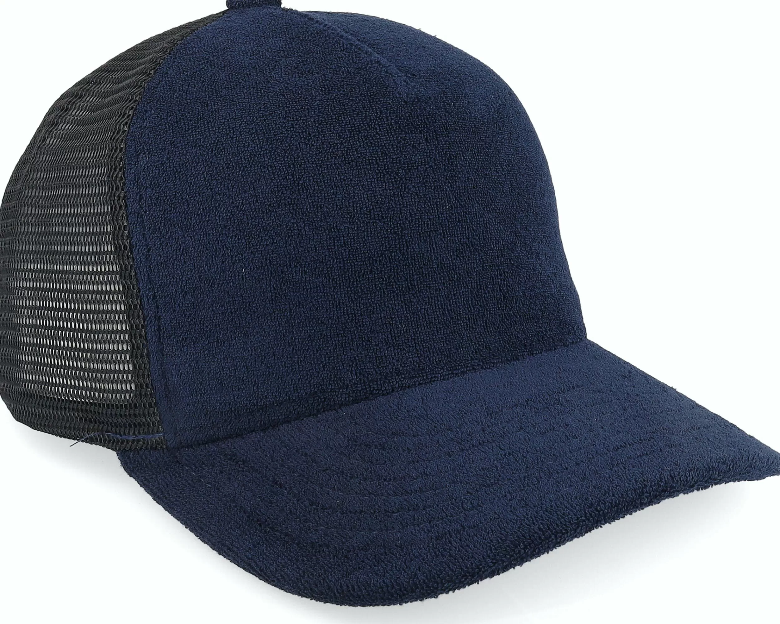 Equip Terry Navy/Black A-Frame Trucker - -Unisex Trucker