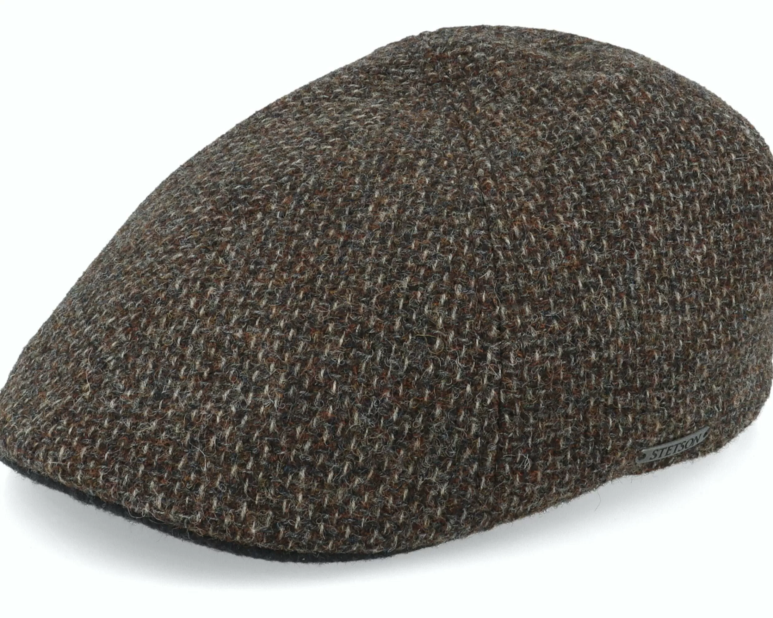 Stetson Texas 1 Wool Brown Flat Cap - -Unisex Flat Caps