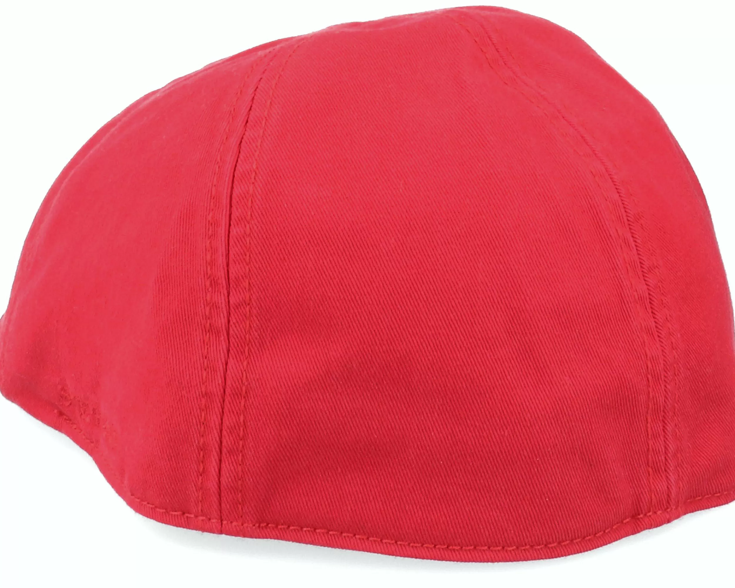 Stetson Texas Cotton Red Flat Cap - -Unisex Flat Caps