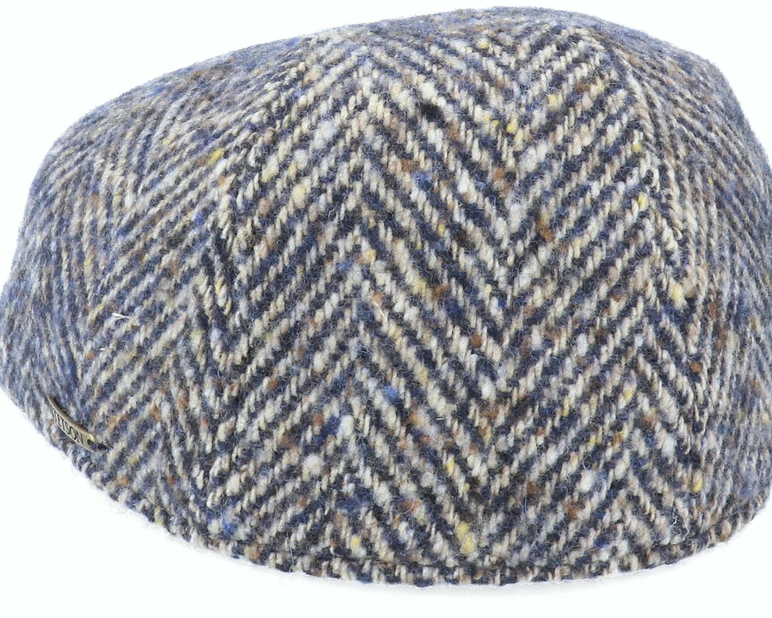 Stetson Texas Herringbone Flat Cap - -Unisex Flat Caps