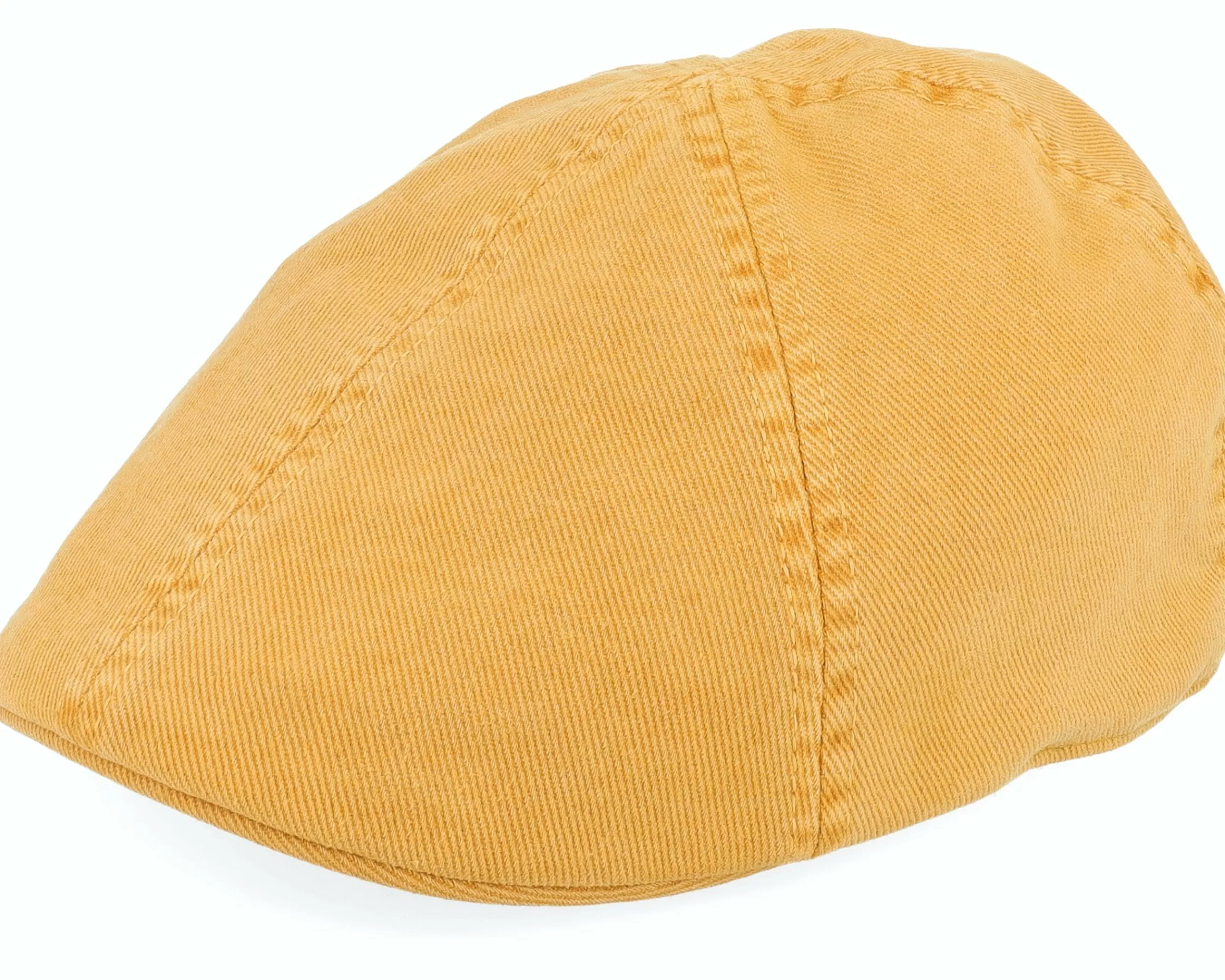 Stetson Texas Soft Cotton Yellow Flat Cap - -Unisex Flat Caps