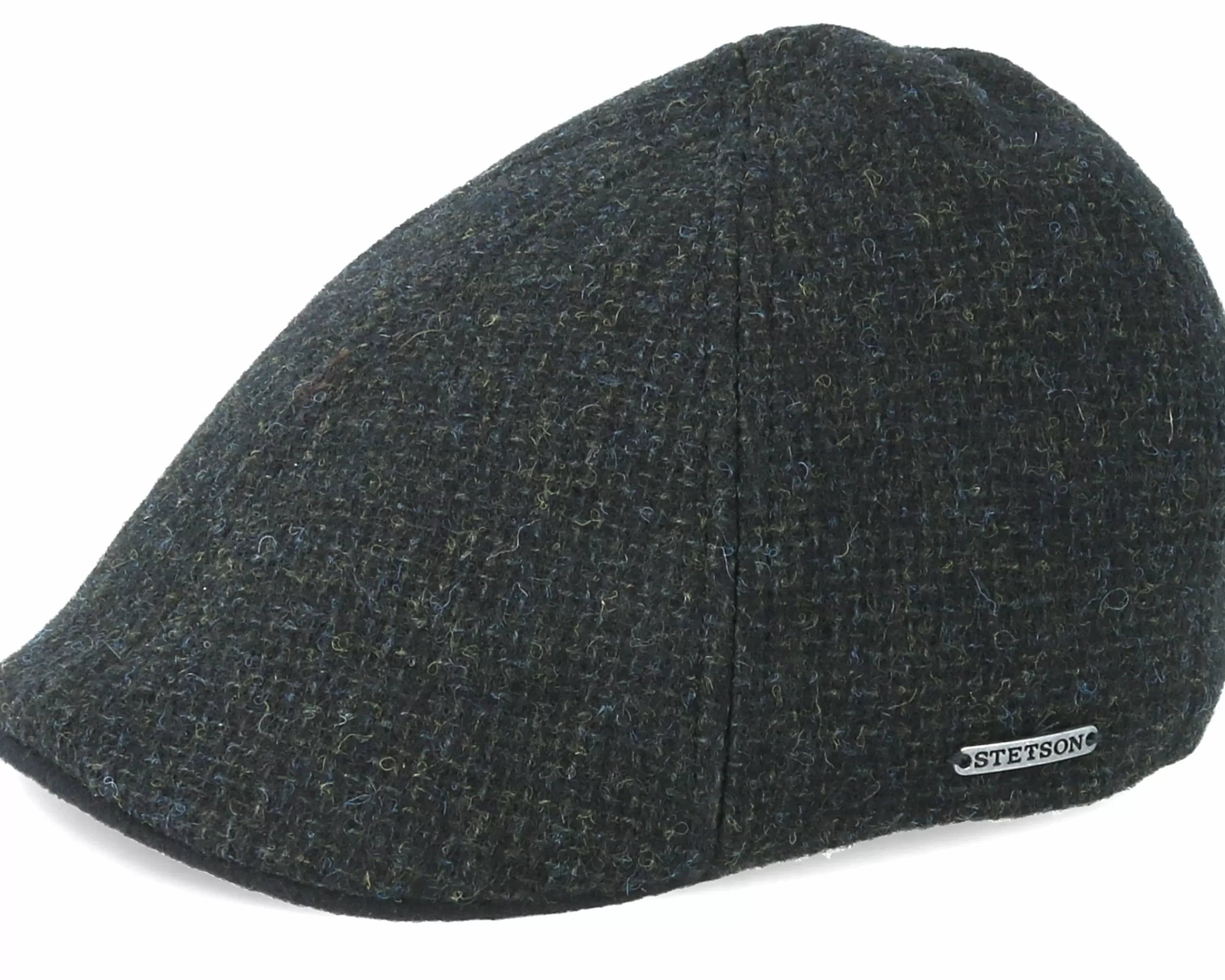 Stetson Texas Wool Olive Flat Cap - -Unisex Flat Caps