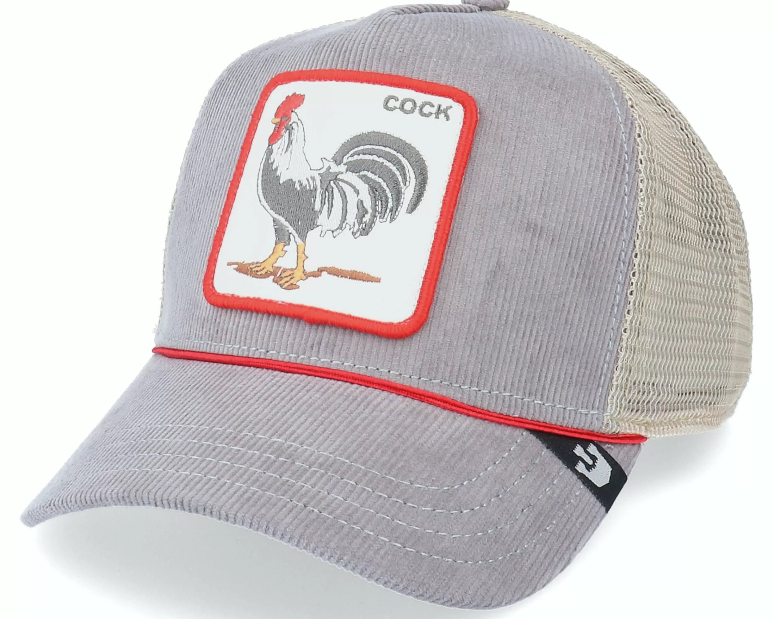 Goorin Bros. The Arena Grey Trucker - -Unisex Trucker