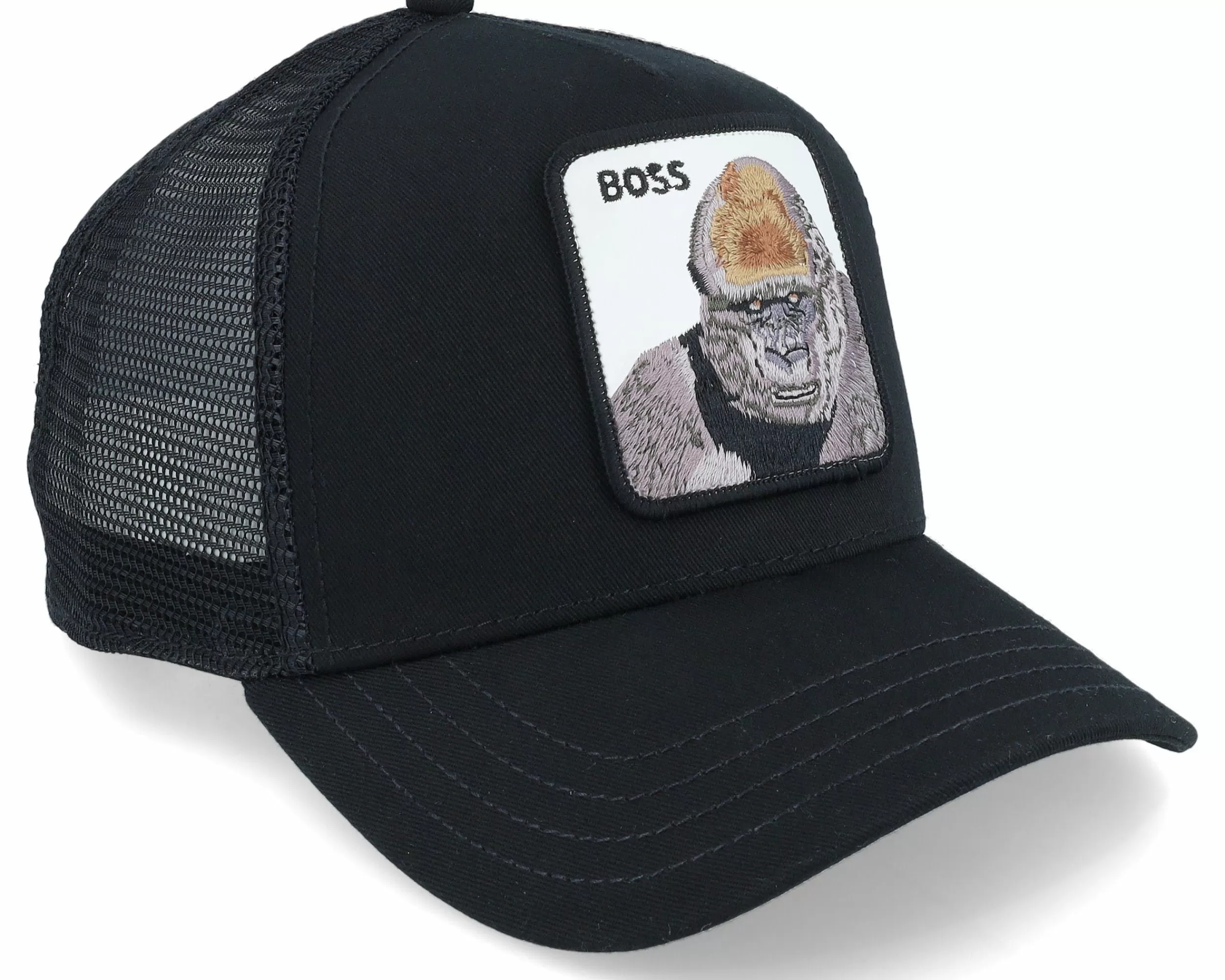 Goorin Bros. The Boss Black Trucker - -Unisex Trucker