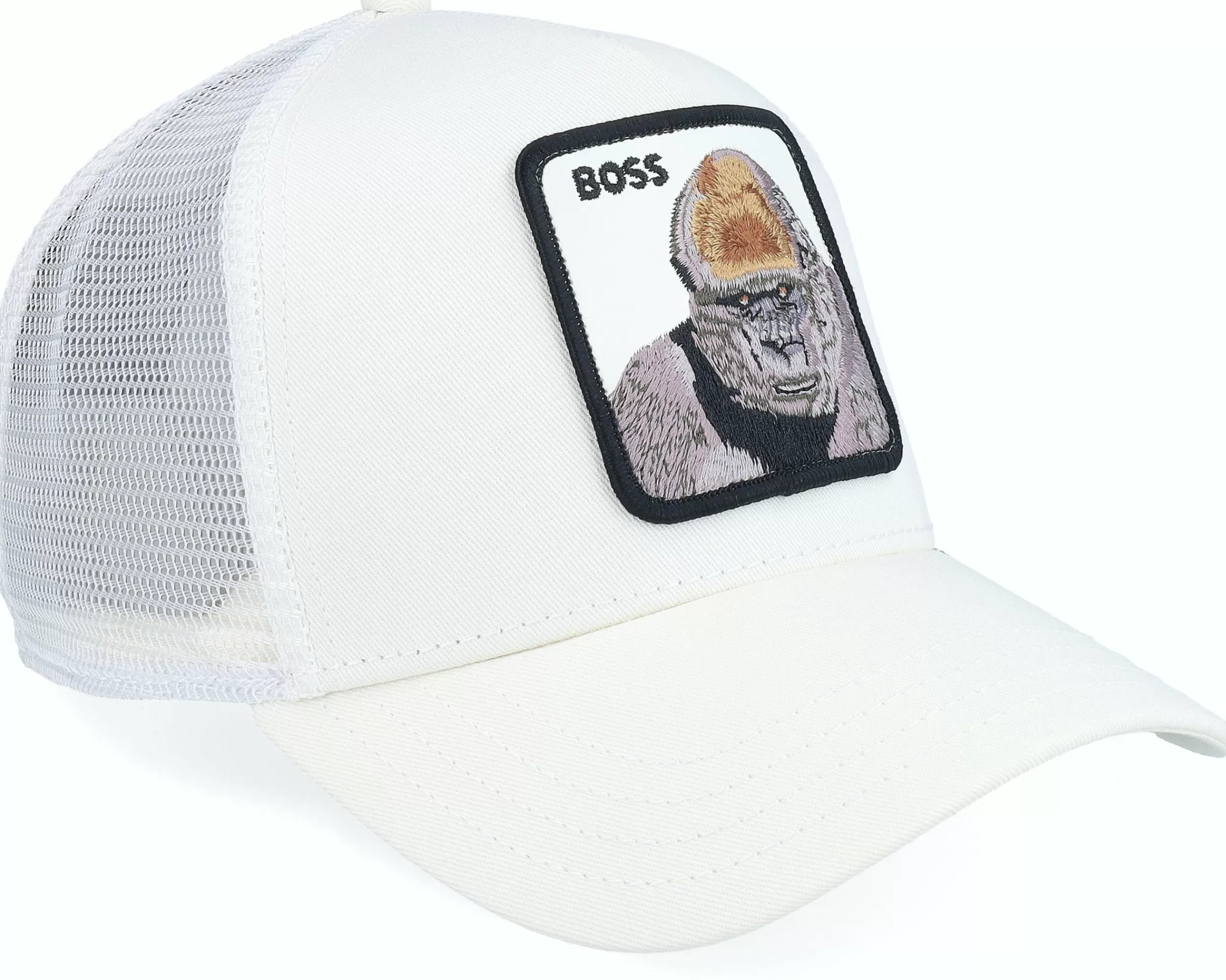 Goorin Bros. The Boss White Trucker - -Unisex Trucker