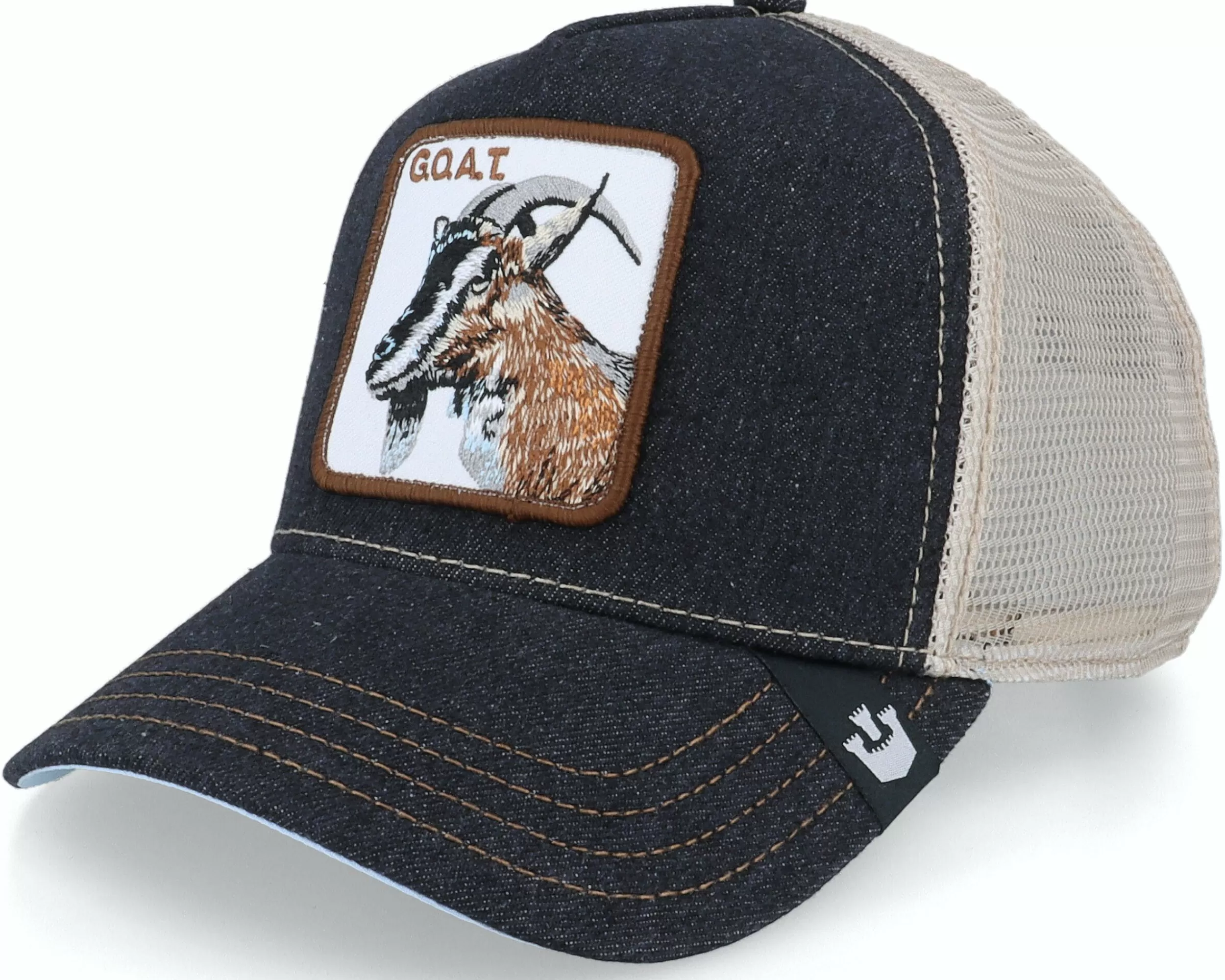 Goorin Bros. The Goat Charcoal Trucker - -Unisex Trucker