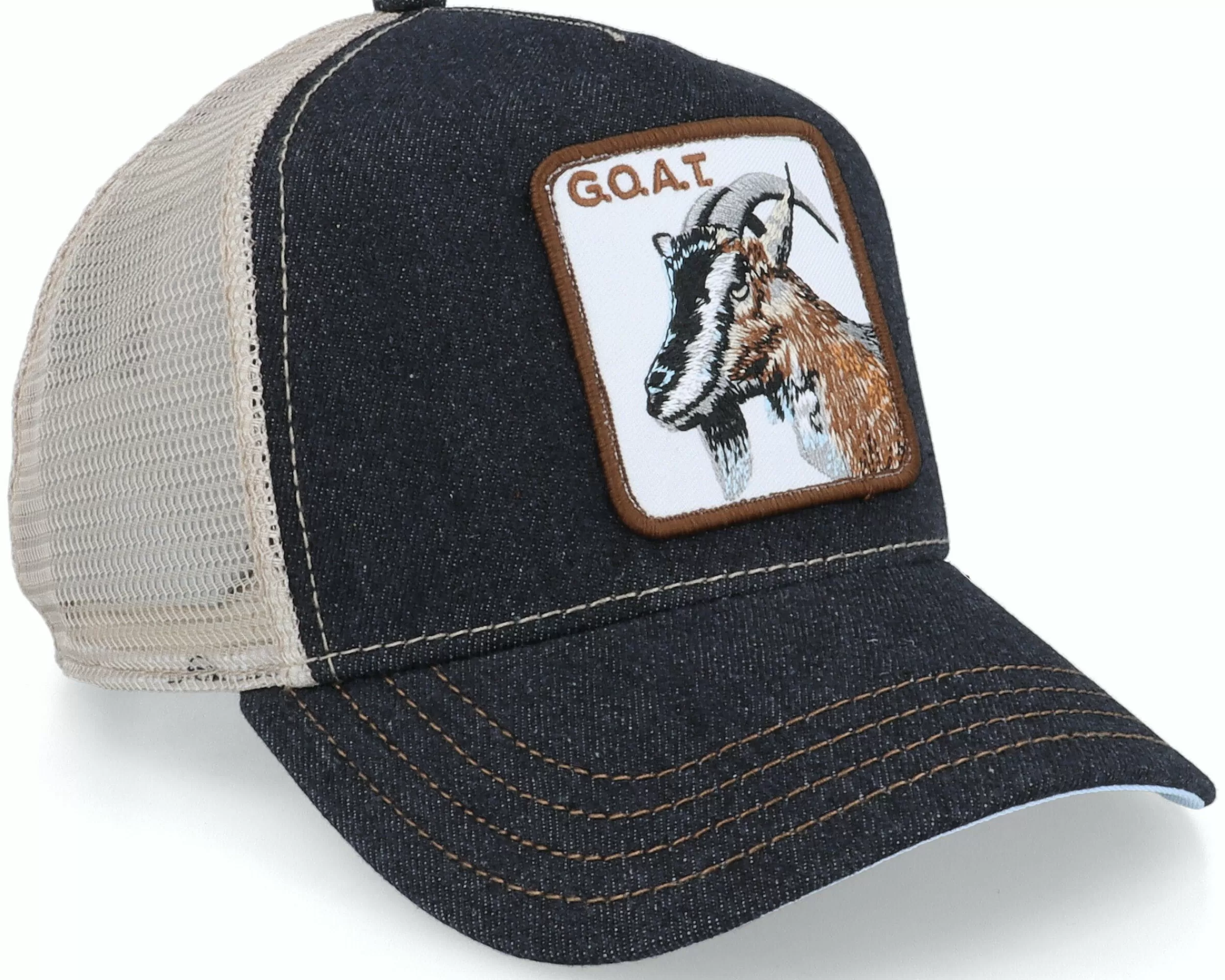 Goorin Bros. The Goat Charcoal Trucker - -Unisex Trucker