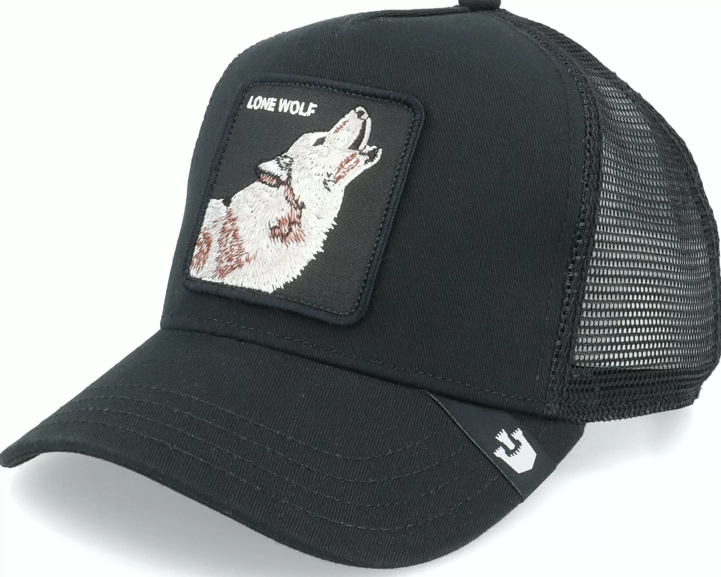 Goorin Bros. The Lone Wolf Black Trucker - -Unisex Trucker