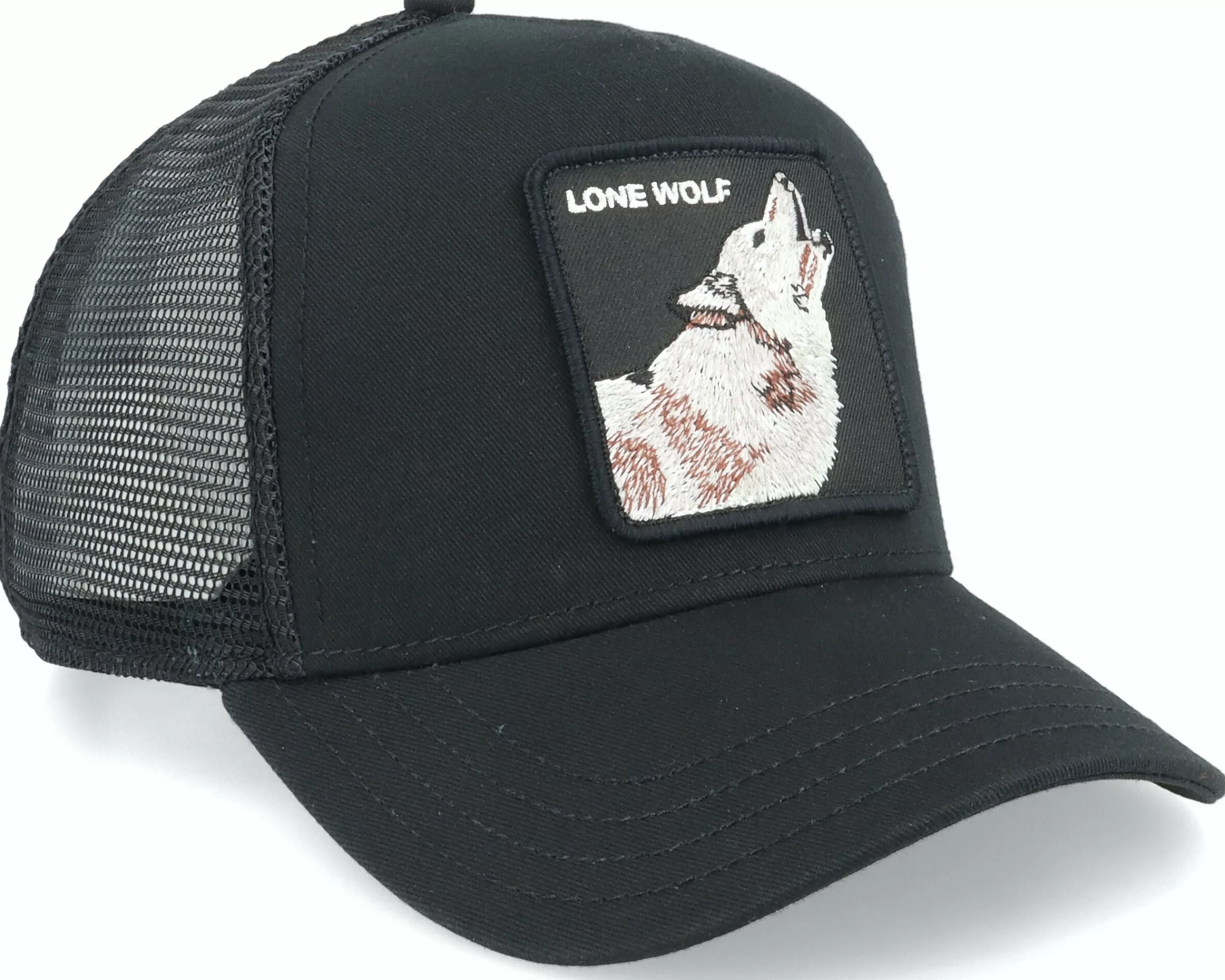 Goorin Bros. The Lone Wolf Black Trucker - -Unisex Trucker