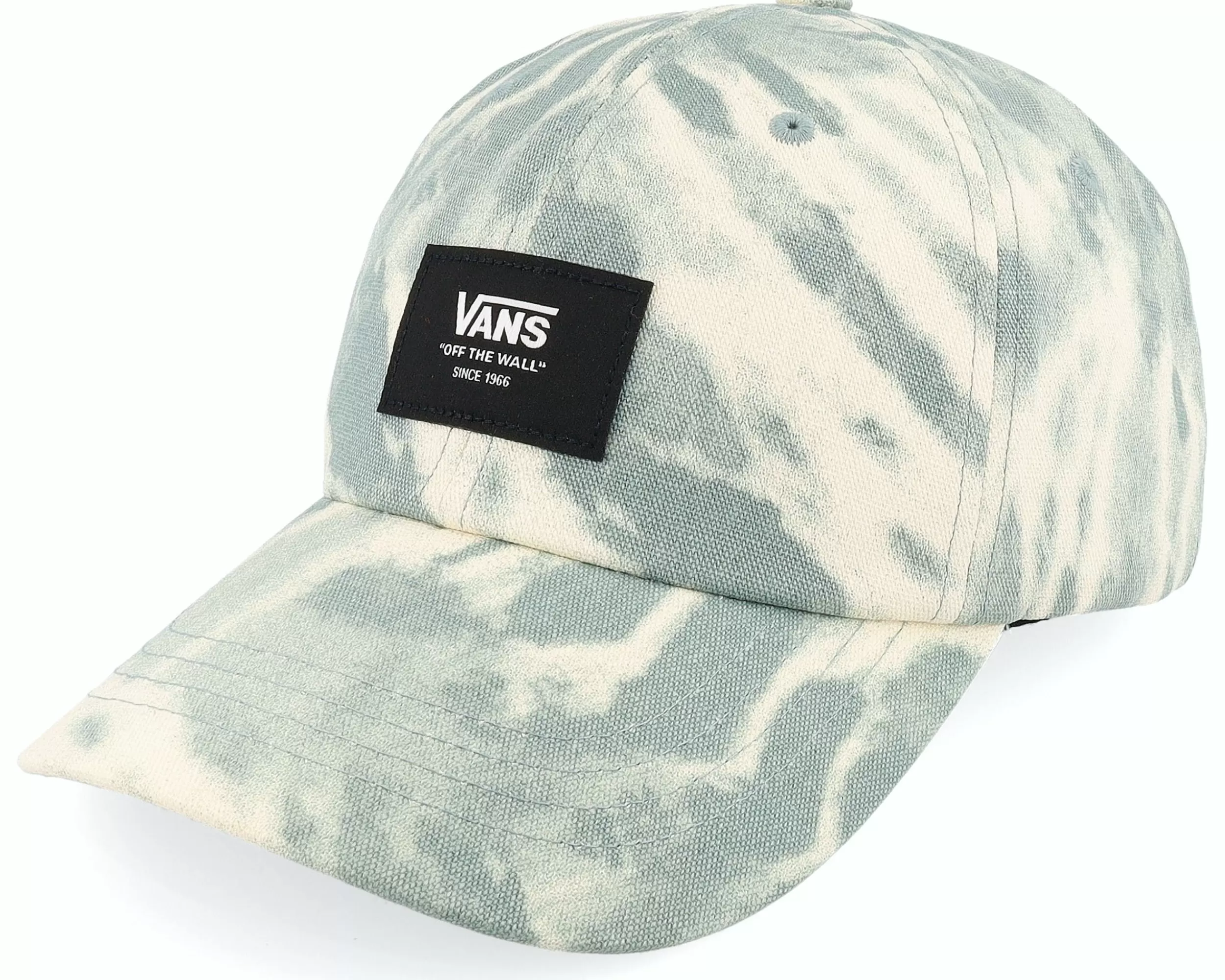 Vans Tie Dye Curved Bill Jockey Chinois Green Dad Cap - -Unisex Dad Cap