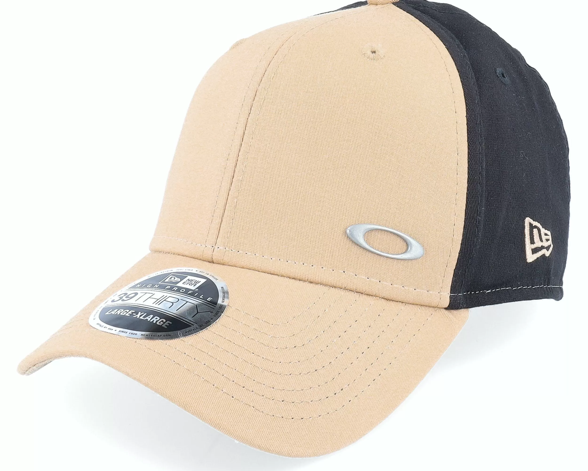 Oakley Tinfoil Cap Light Curry/Black Flexfit - -Unisex Flexfit