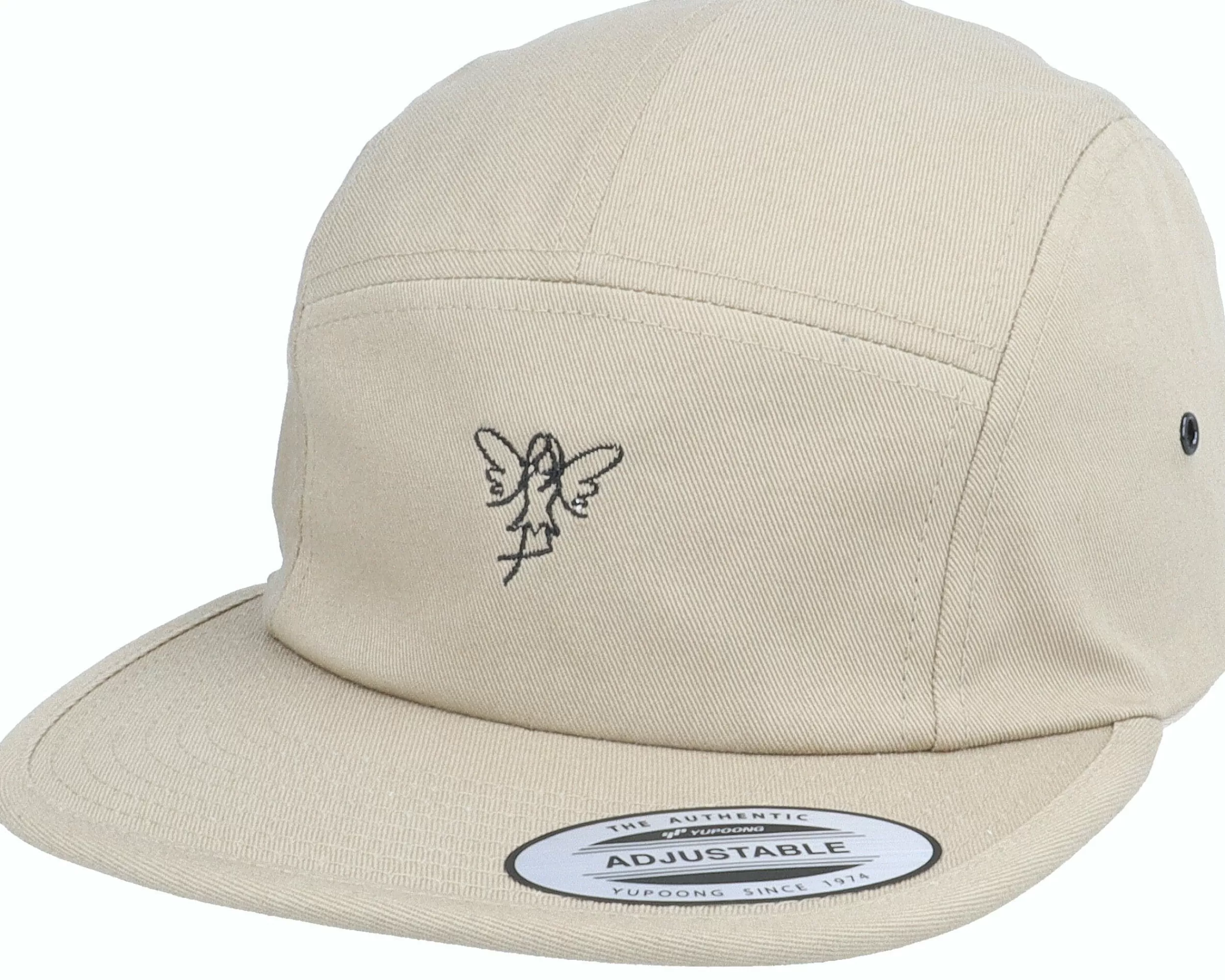 Abducted Tiny Fairy Khaki 5-Panel - -Unisex 5-Panel