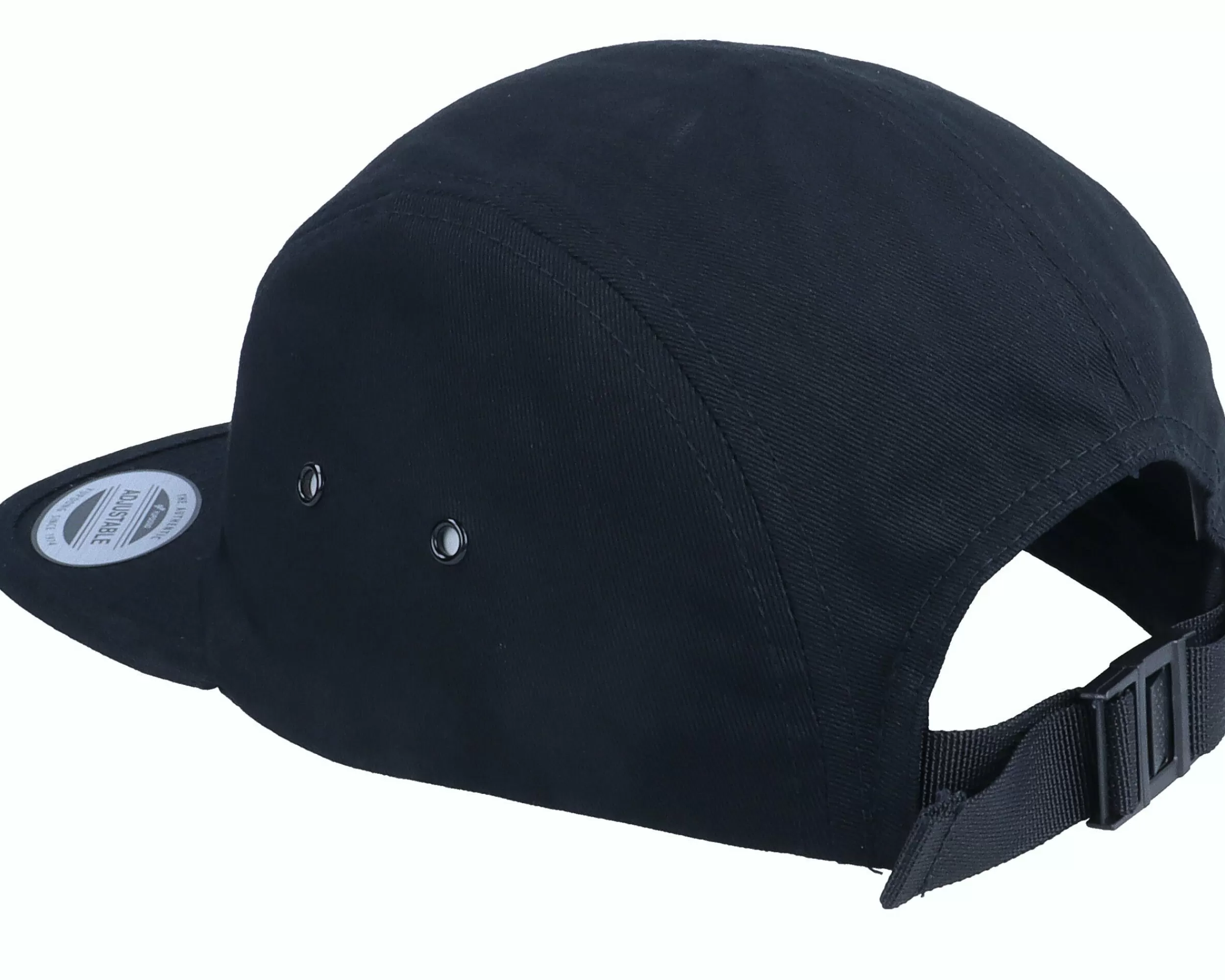 Abducted Tiny Palm Logo Black 5-Panel - -Unisex 5-Panel