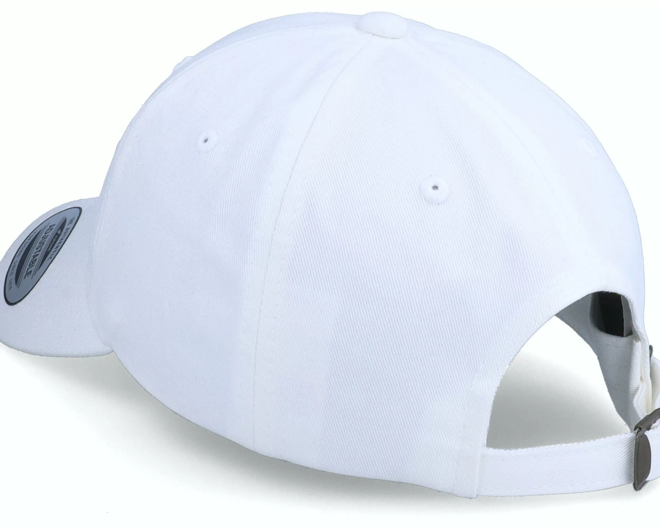 Abducted Tiny Satellite Astronaut Scenery White Dad Cap - -Unisex Dad Cap