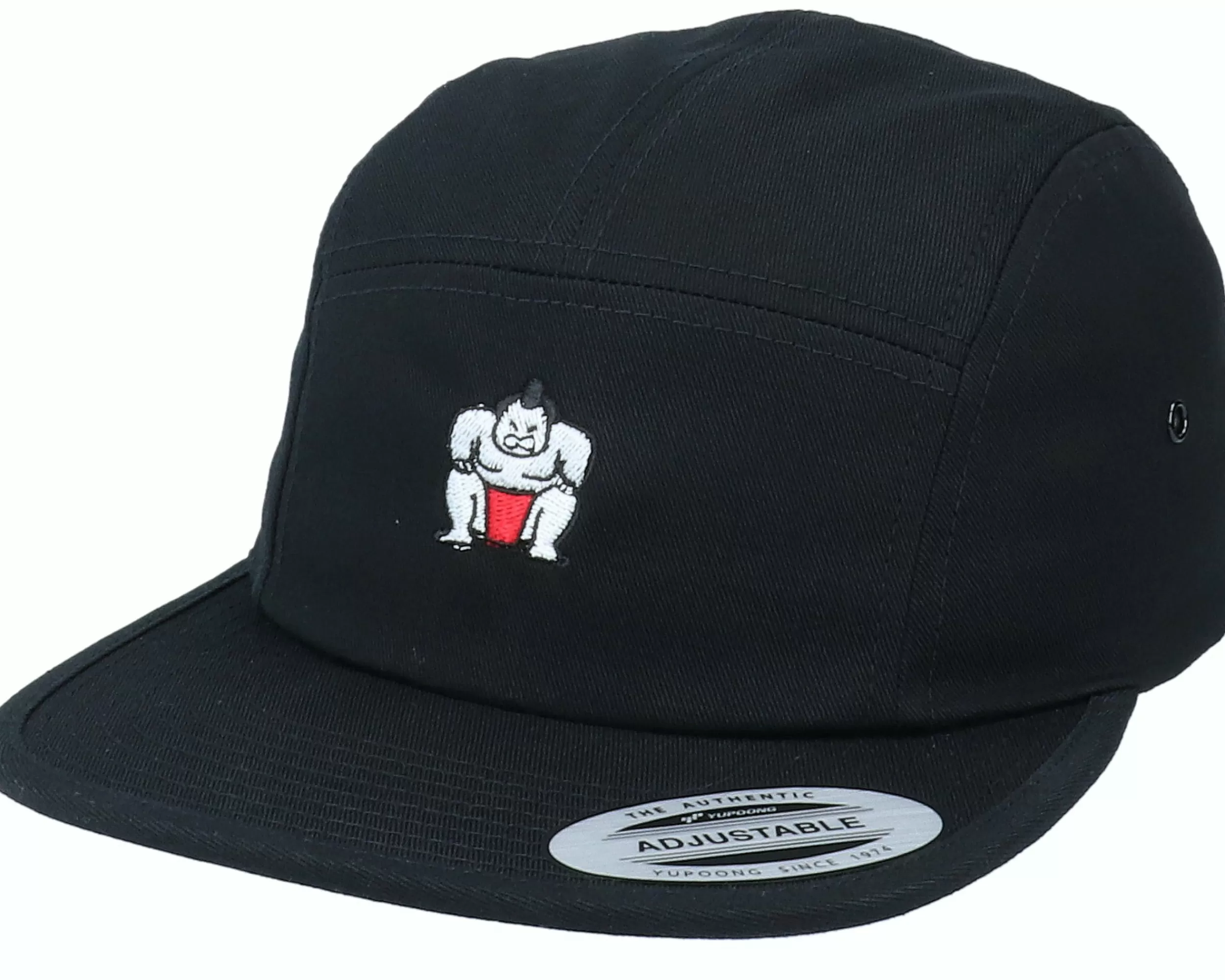 Iconic Tiny Sumo Black 5-Panel - -Unisex 5-Panel