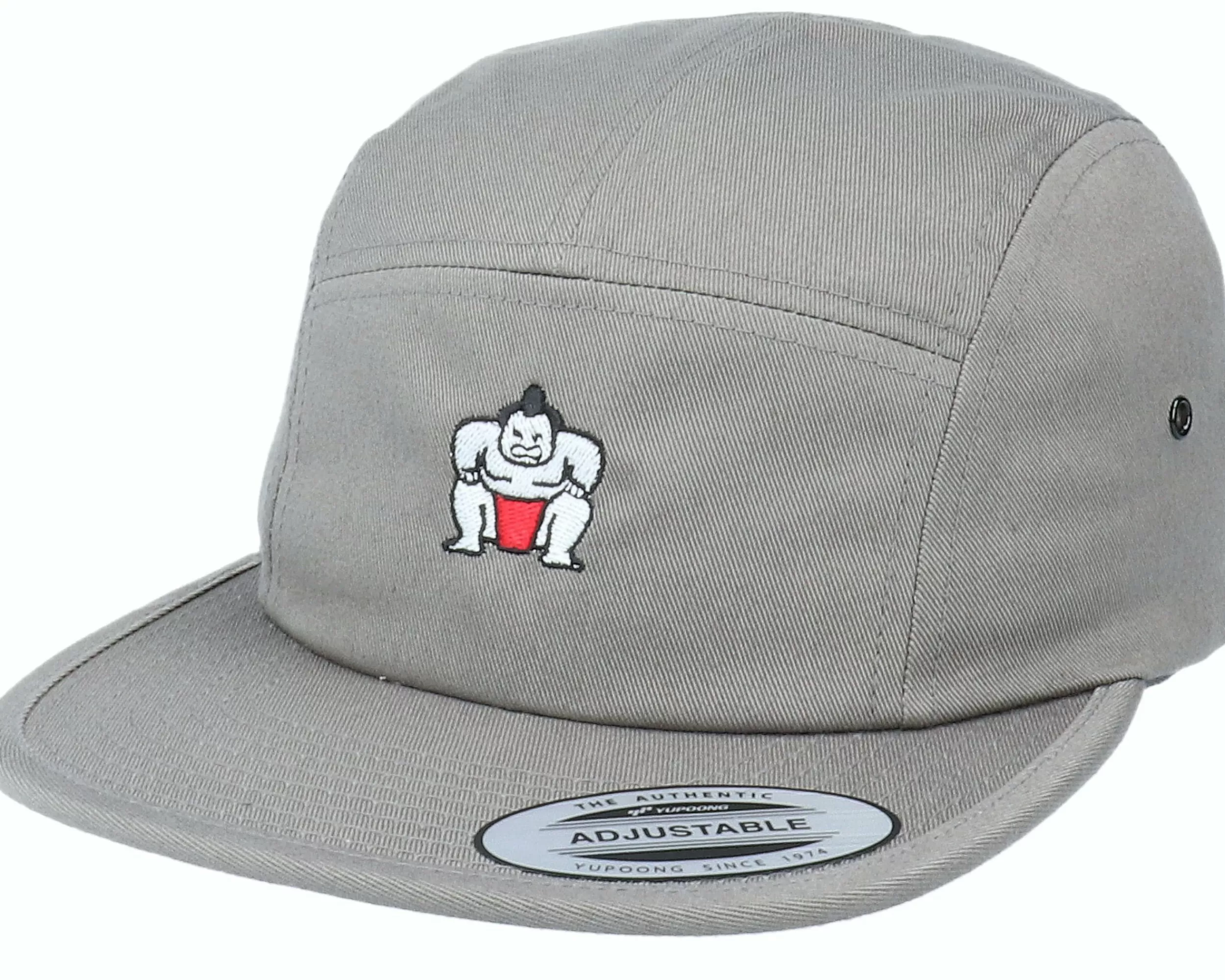 Iconic Tiny Sumo Grey 5-Panel - -Unisex 5-Panel