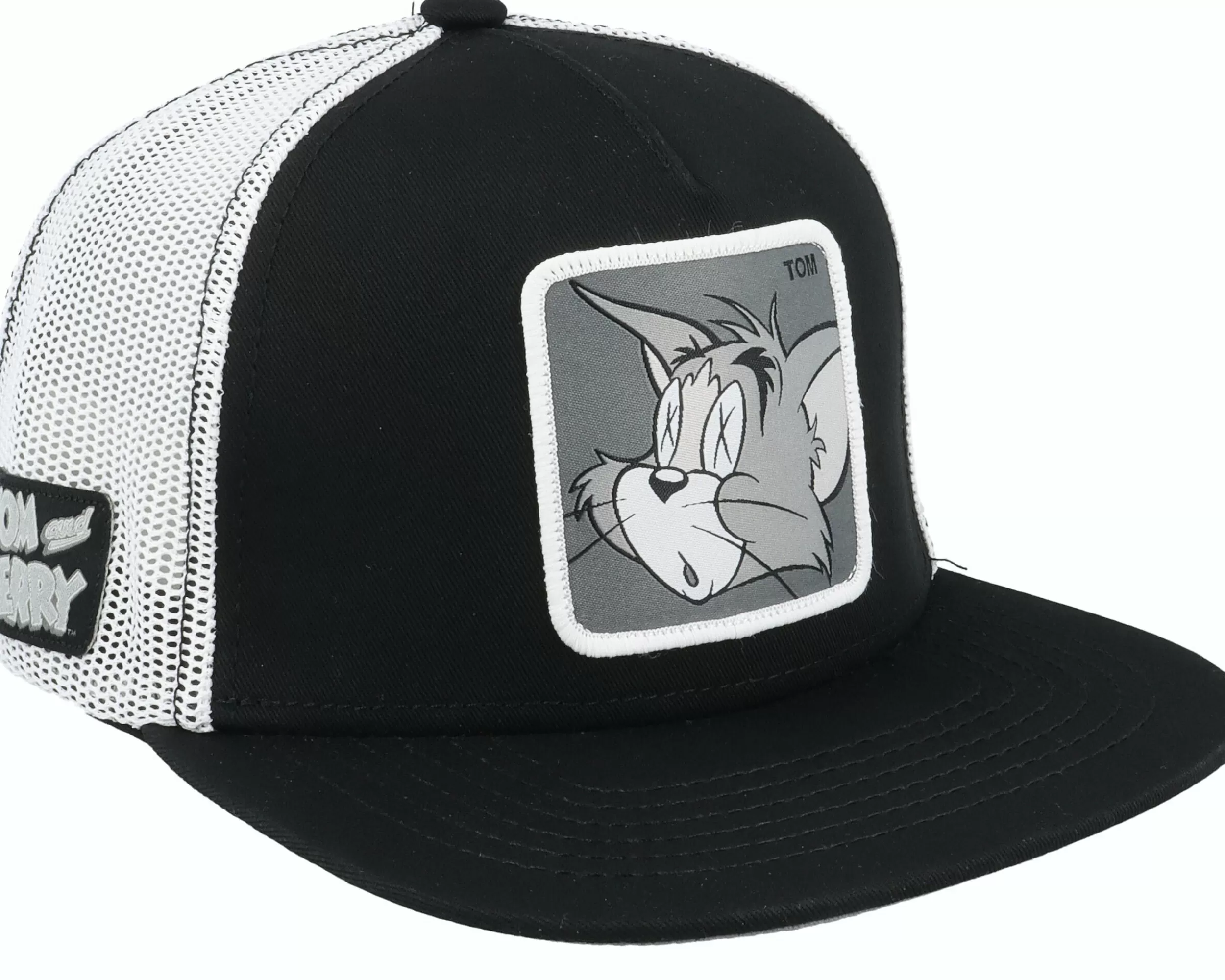 Capslab Tom & Jerry Tom Black/White Trucker - -Unisex Trucker