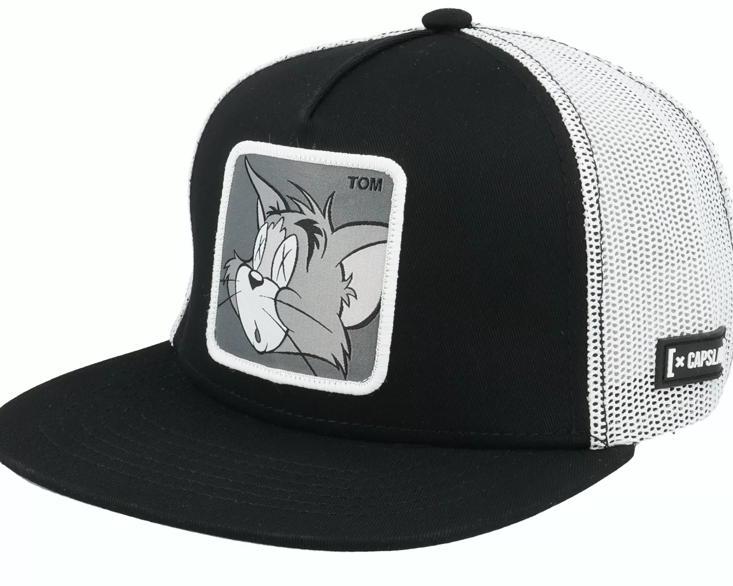 Capslab Tom & Jerry Tom Black/White Trucker - -Unisex Trucker