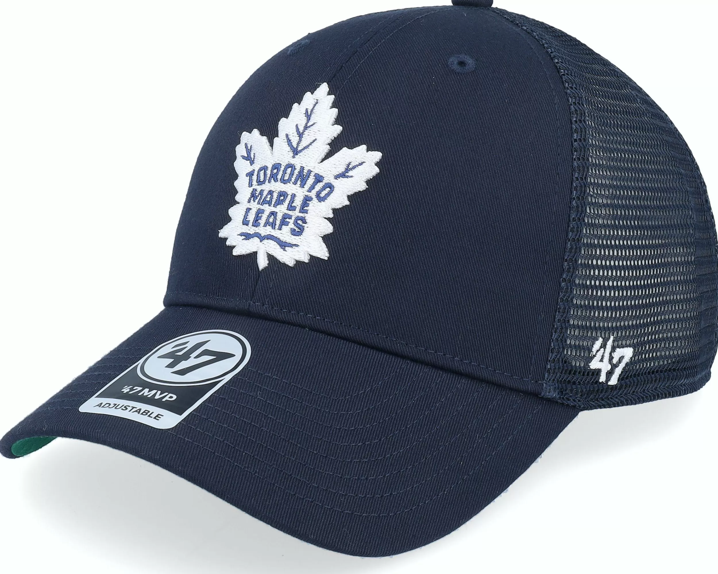 47 Brand Toronto Maple Leafs Branson Mvp Navy/White Trucker - -Unisex Adjustable