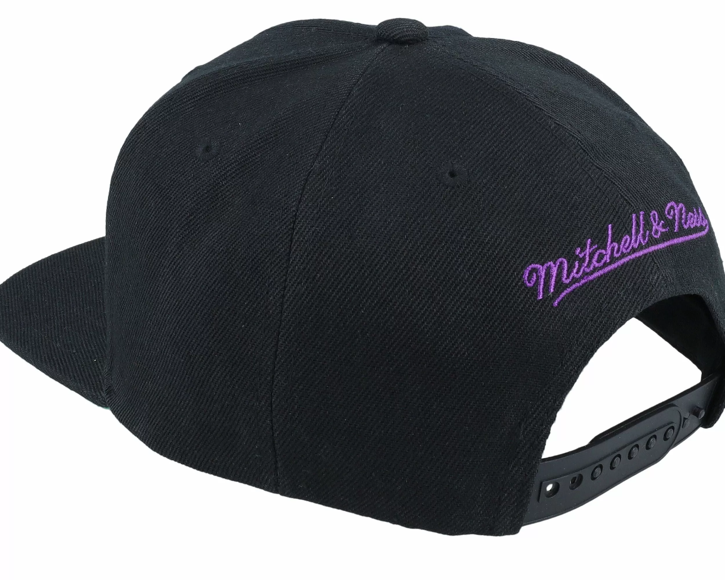 Mitchell & Ness Toronto Raptors Side Jam Black Snapback - -Unisex Snapback