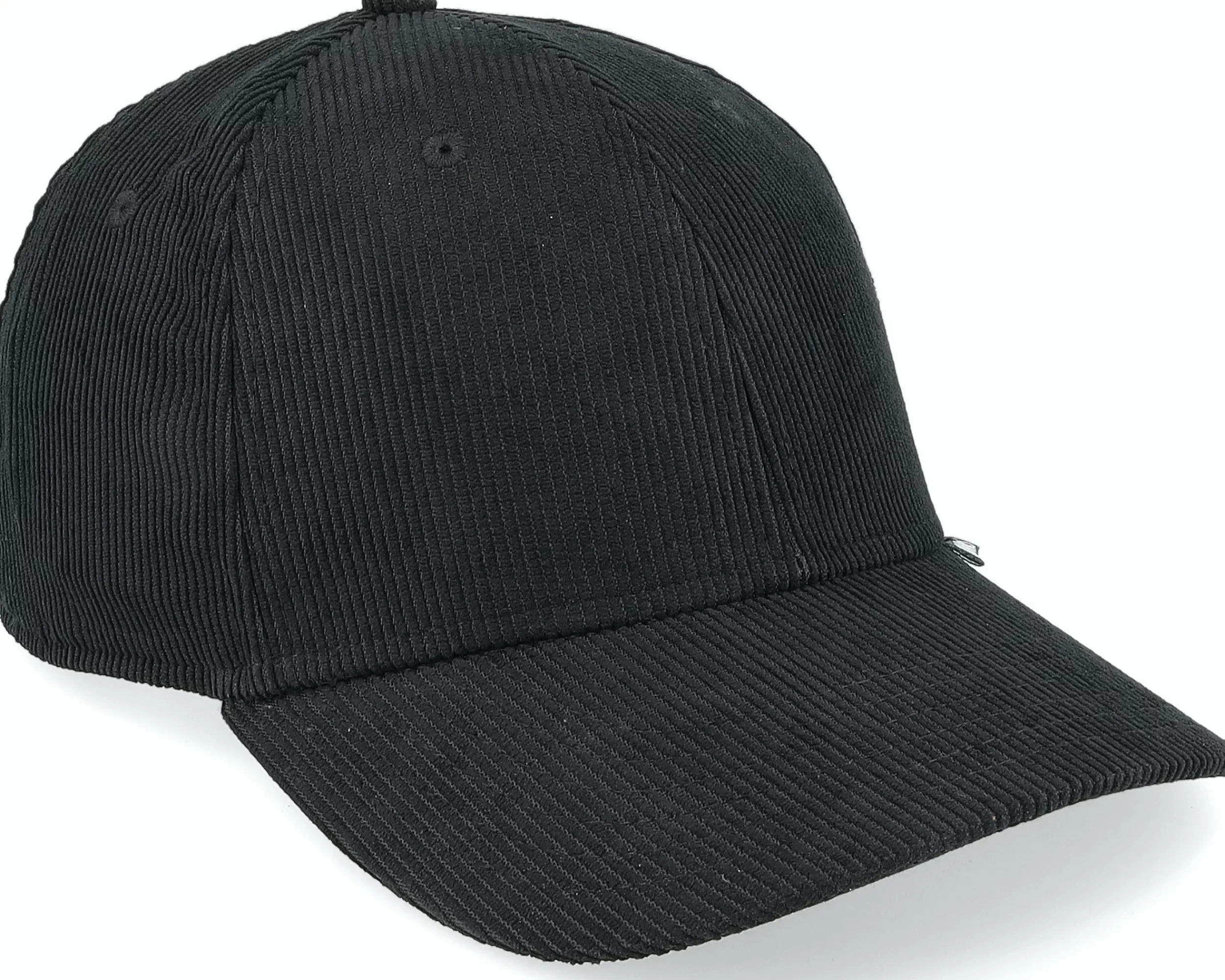 Djinns Truefit Corduroy Black Dad Cap - -Unisex Dad Cap