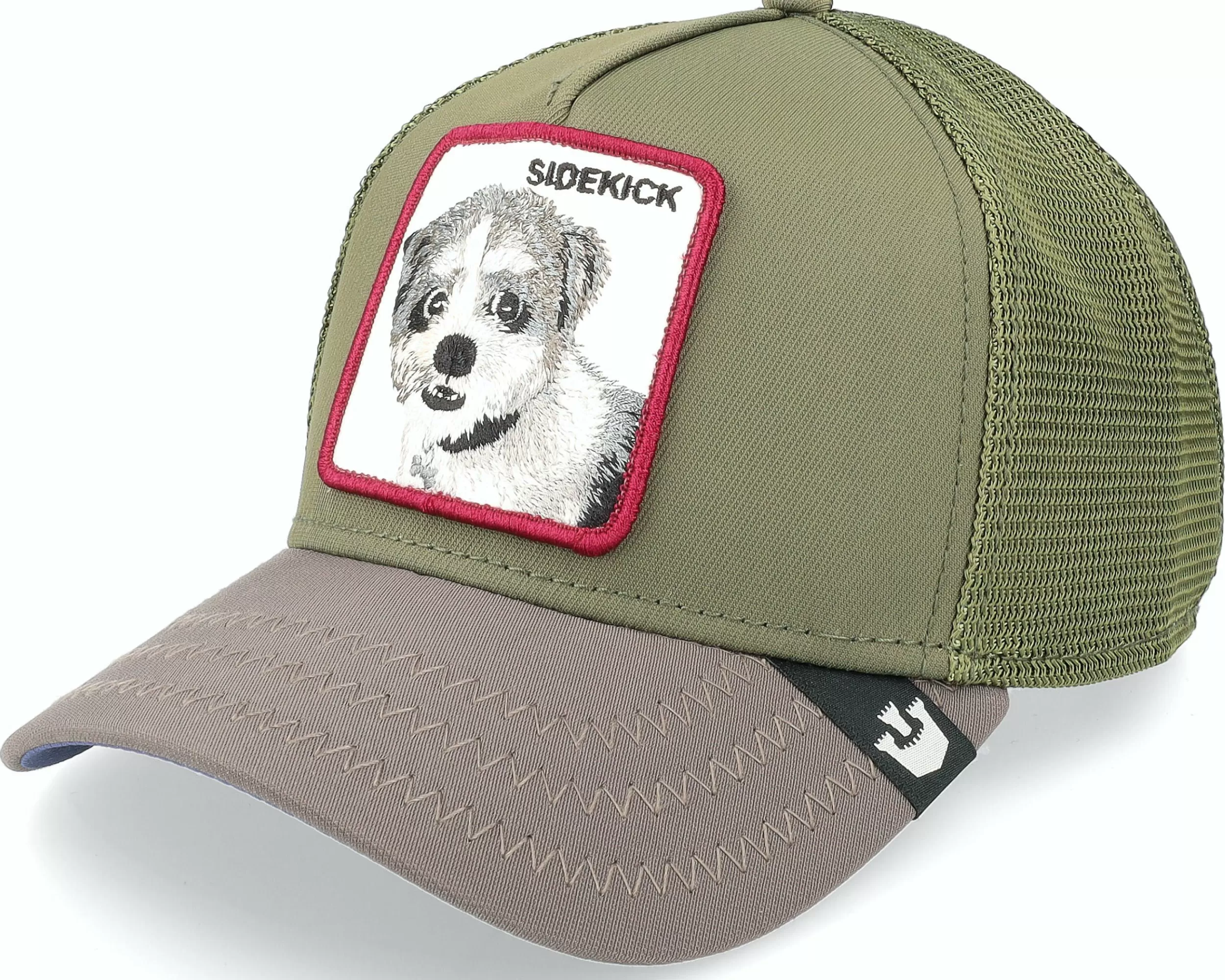 Goorin Bros. Updog Fowler's Favorite Olive Trucker - -Unisex Trucker