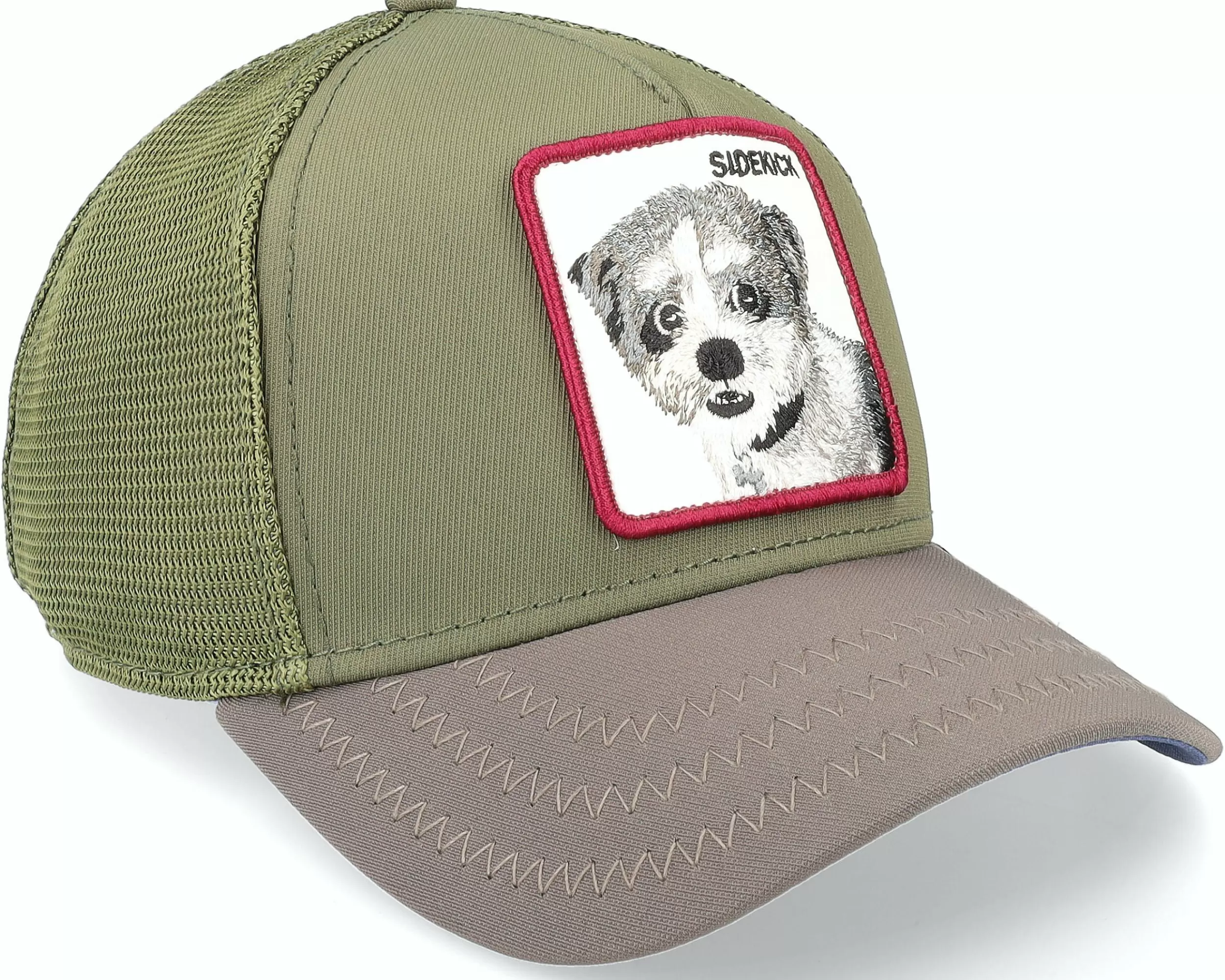 Goorin Bros. Updog Fowler's Favorite Olive Trucker - -Unisex Trucker