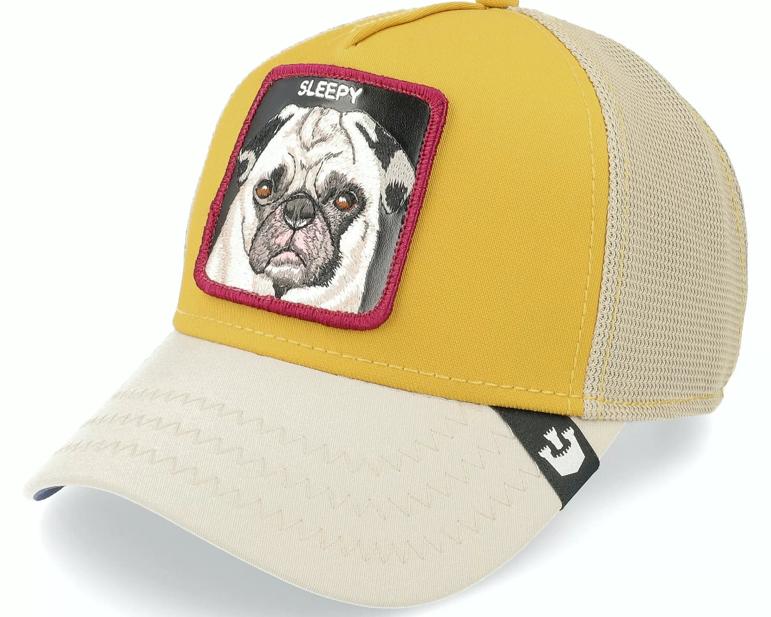 Goorin Bros. Updog Nap Life Yellow Trucker - -Unisex Trucker